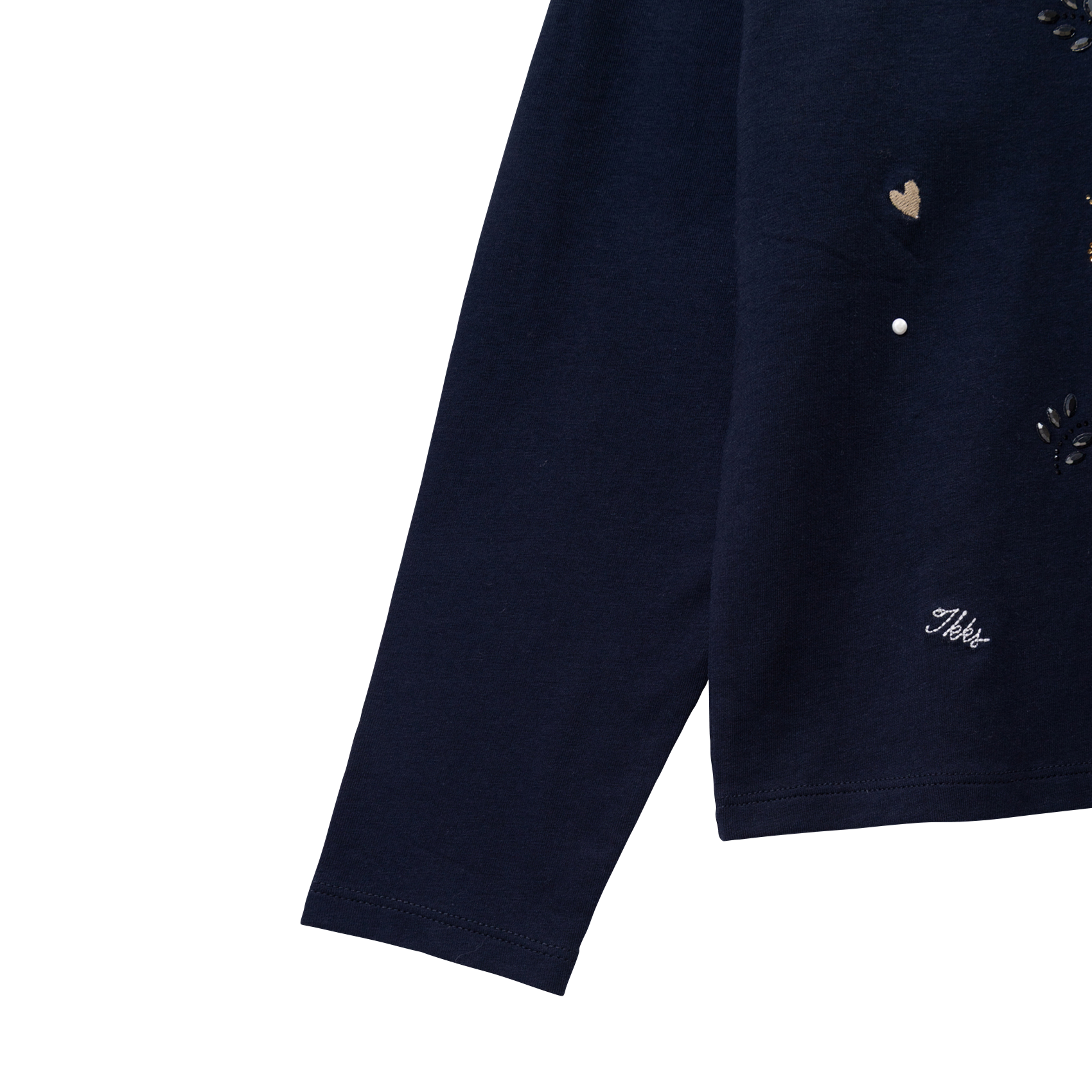 Jacksonville - T-Shirt mit Rundhalsausschnitt aus Baumwoll-Mix IKKS JUNIOR Blau