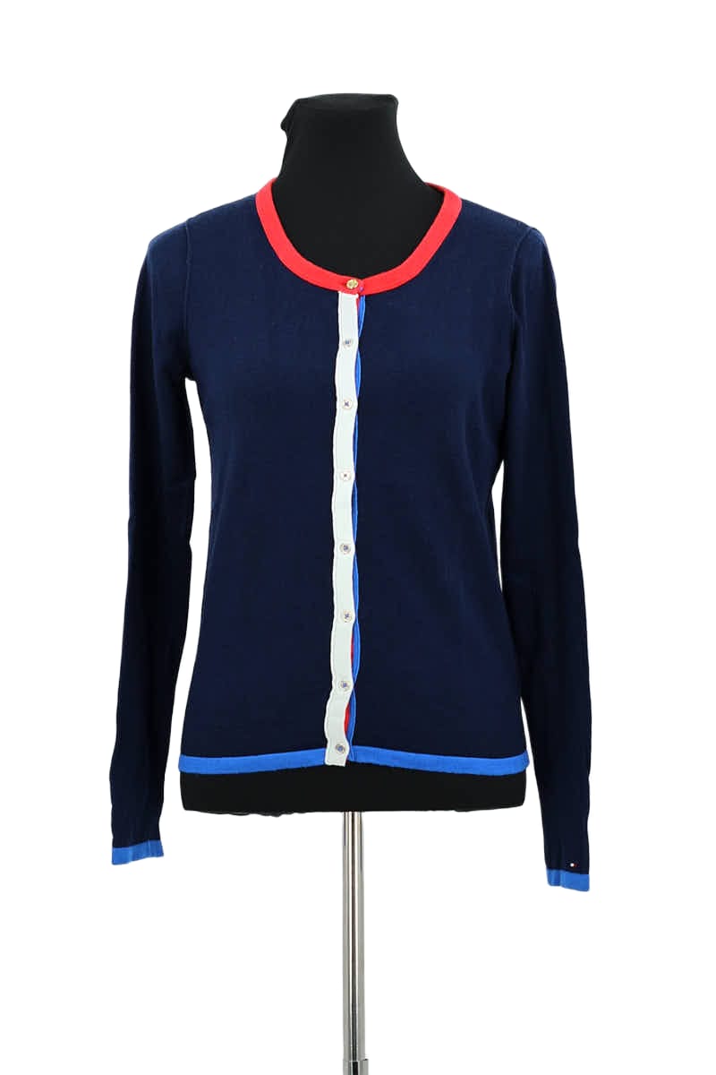 Cardigan TOMMY HILFIGER - SECONDE MAIN Blue