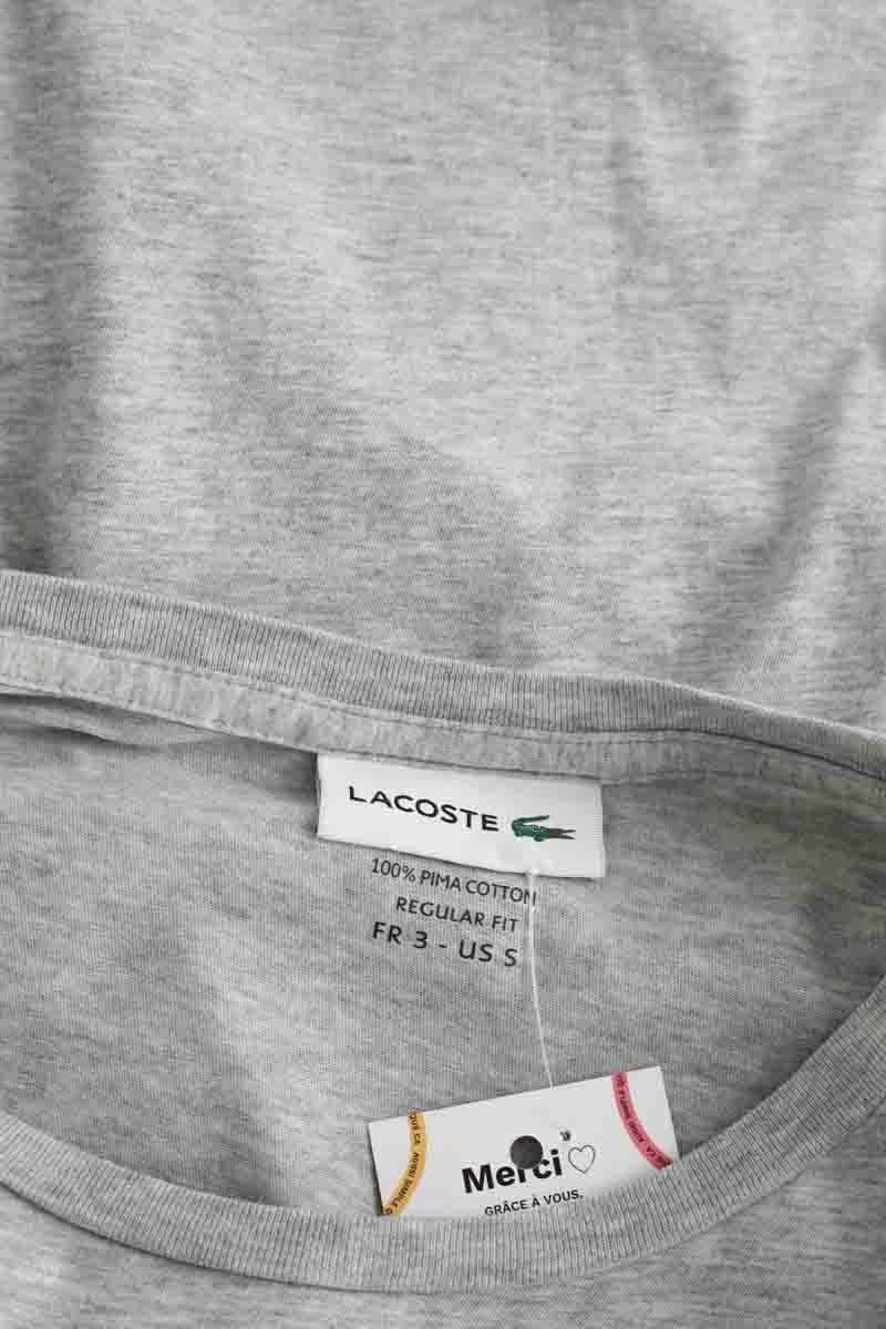 T-shirt LACOSTE - SECONDE MAIN Grey