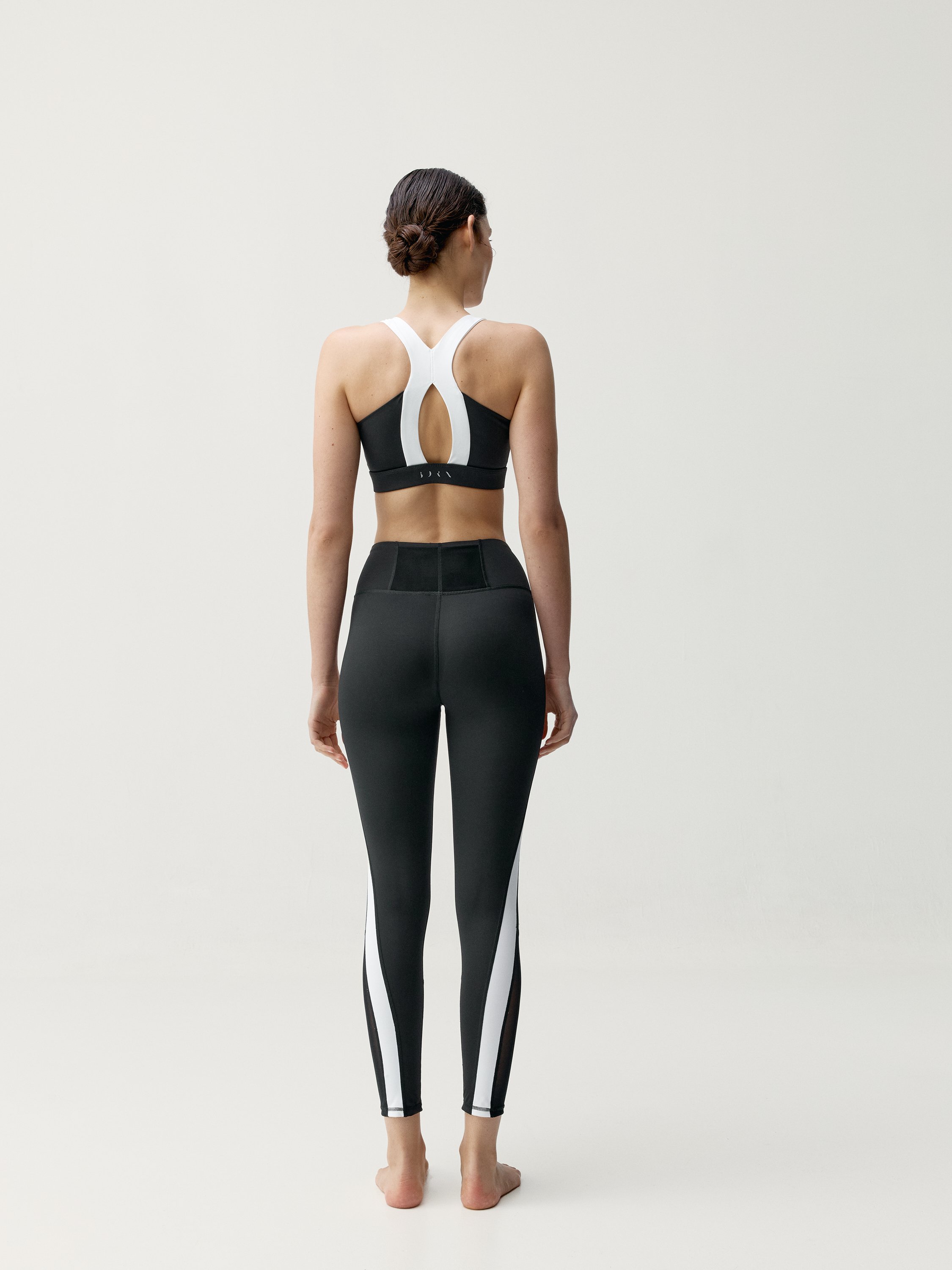 High Support Performance Sports Bra Matsya BORN LIVING YOGA Black