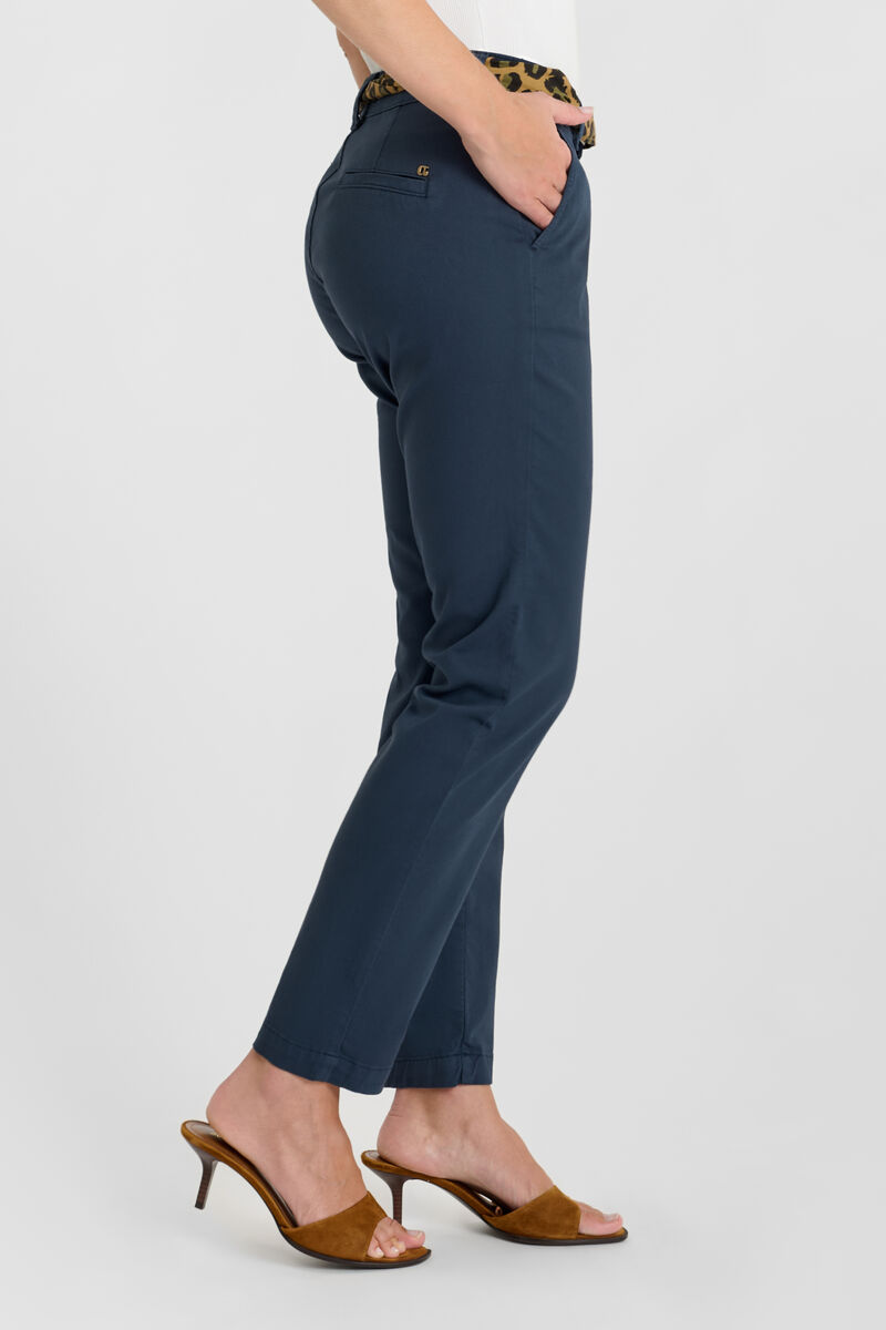 Straight pants LE TEMPS DES CERISES Blue