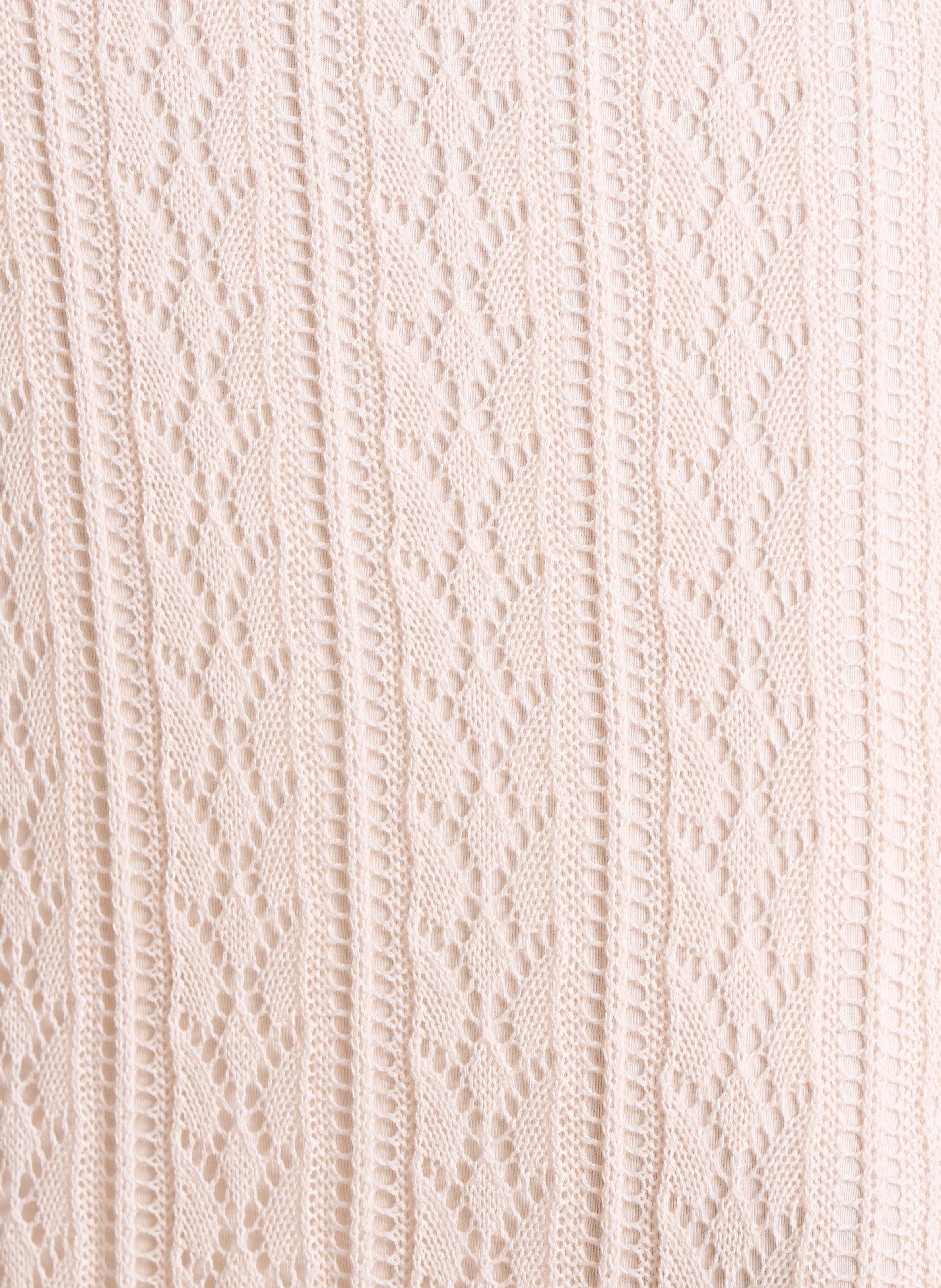 Jupe longue en maille LA FEE MARABOUTEE Blanc