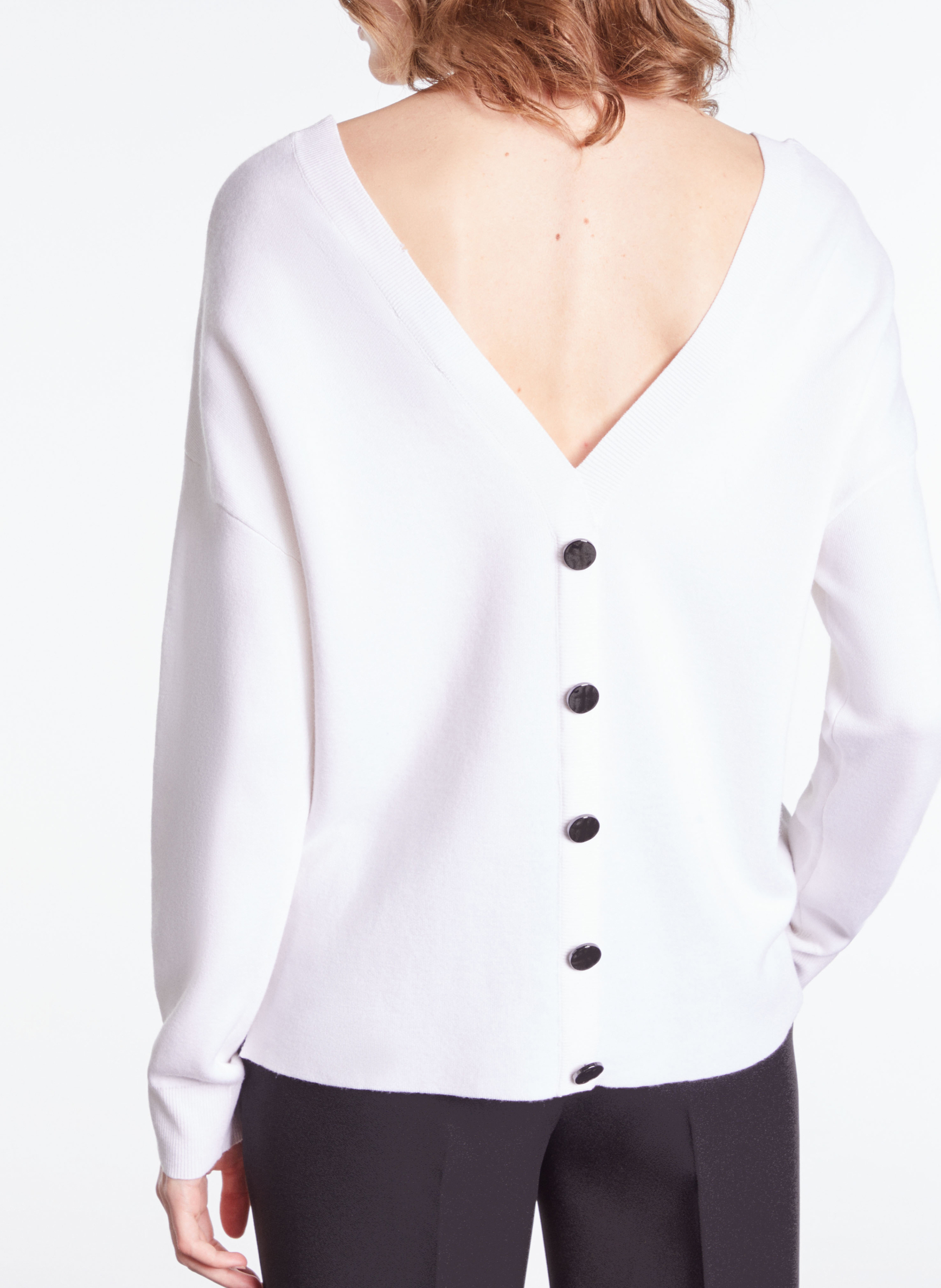 Pull col rond en laine mélangée  THE KOOPLES Multicolore