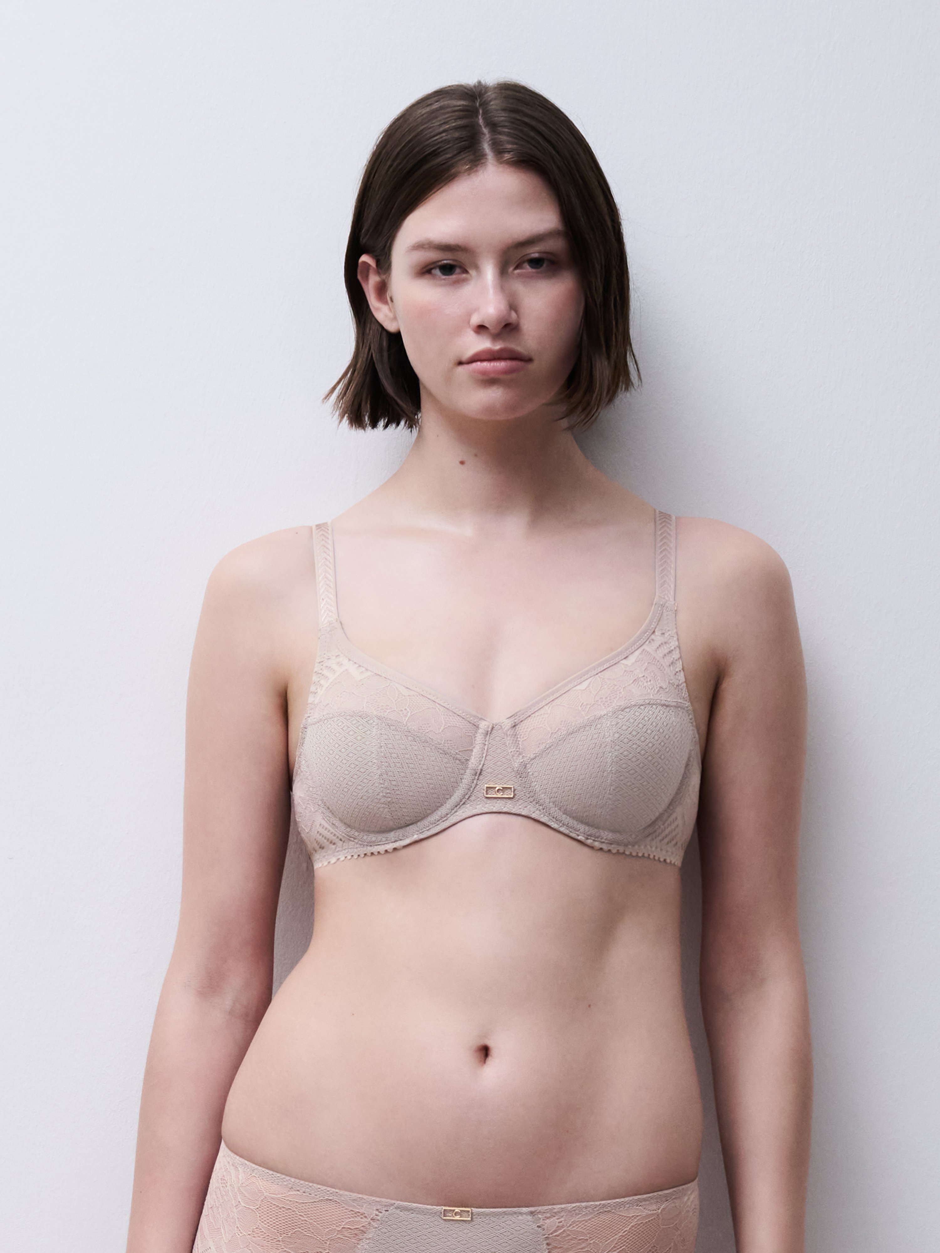 Full-cup bra Brown