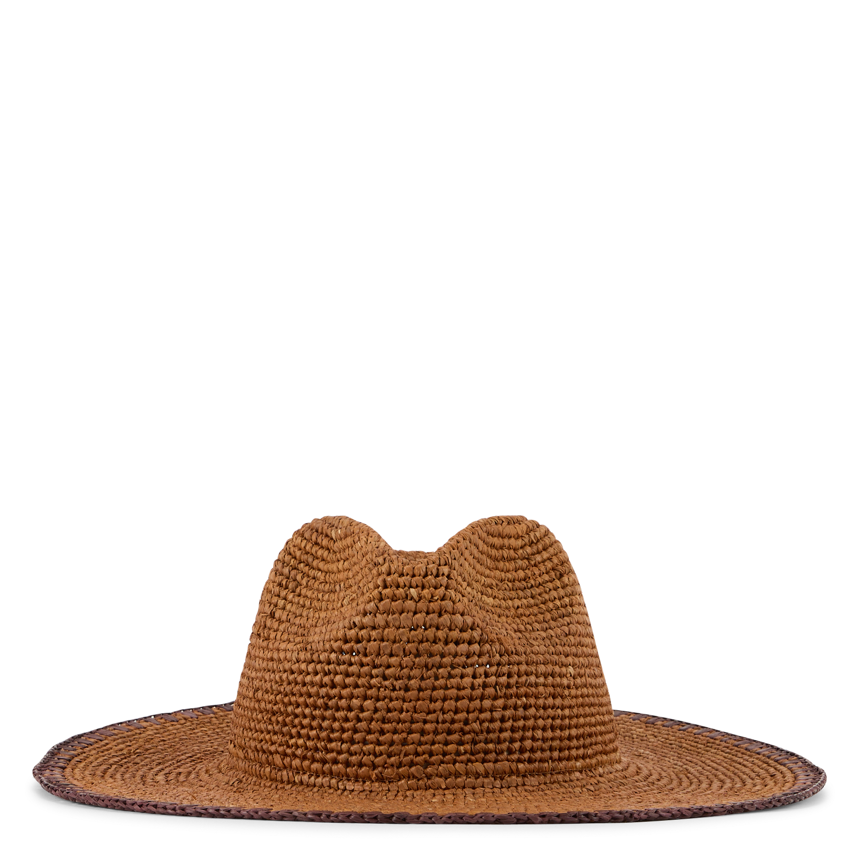 Chapeau tissé en raphia  CAMALYA