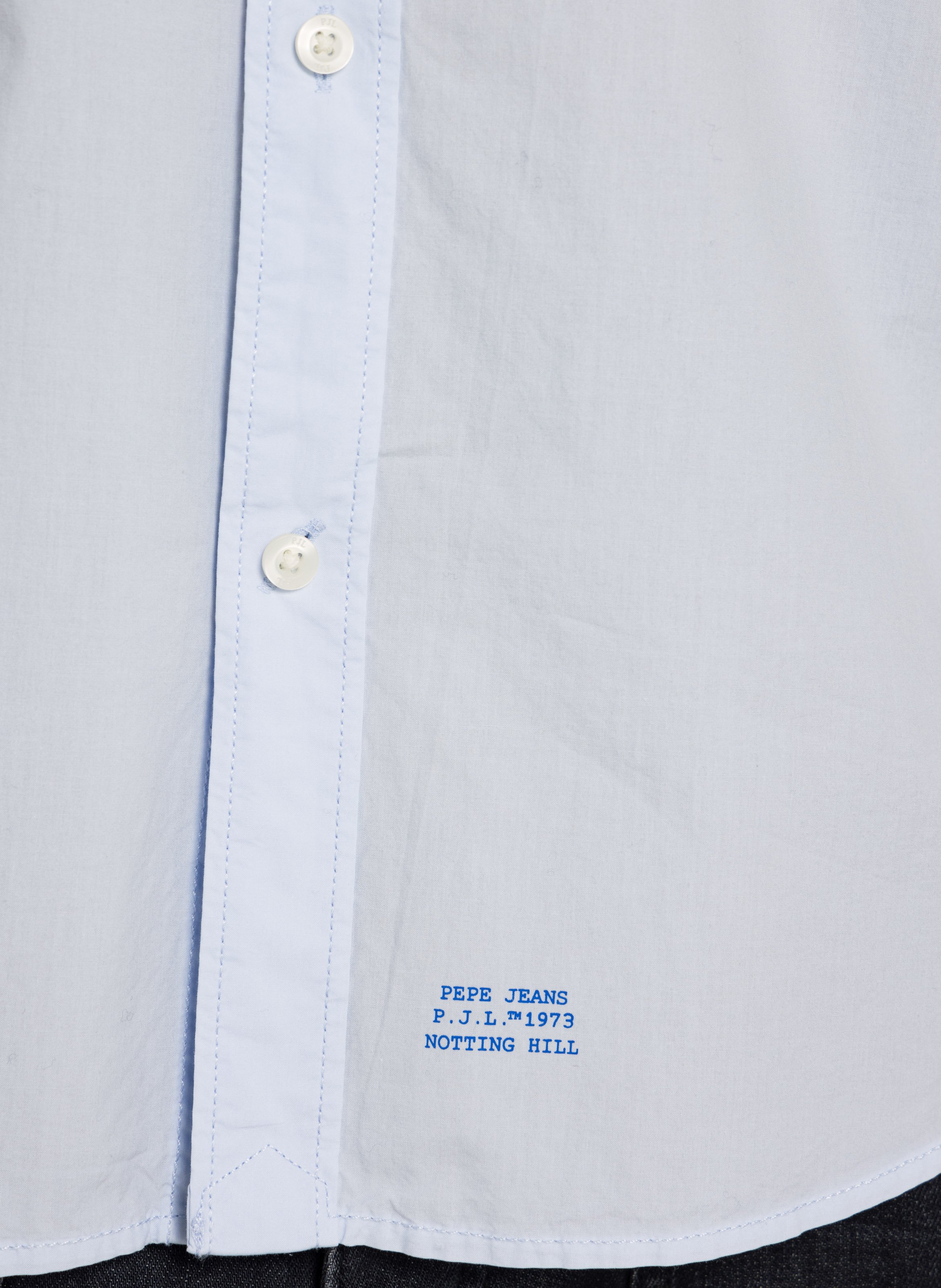 Colonel - Einfarbiges Hemd PEPE JEANS Blau