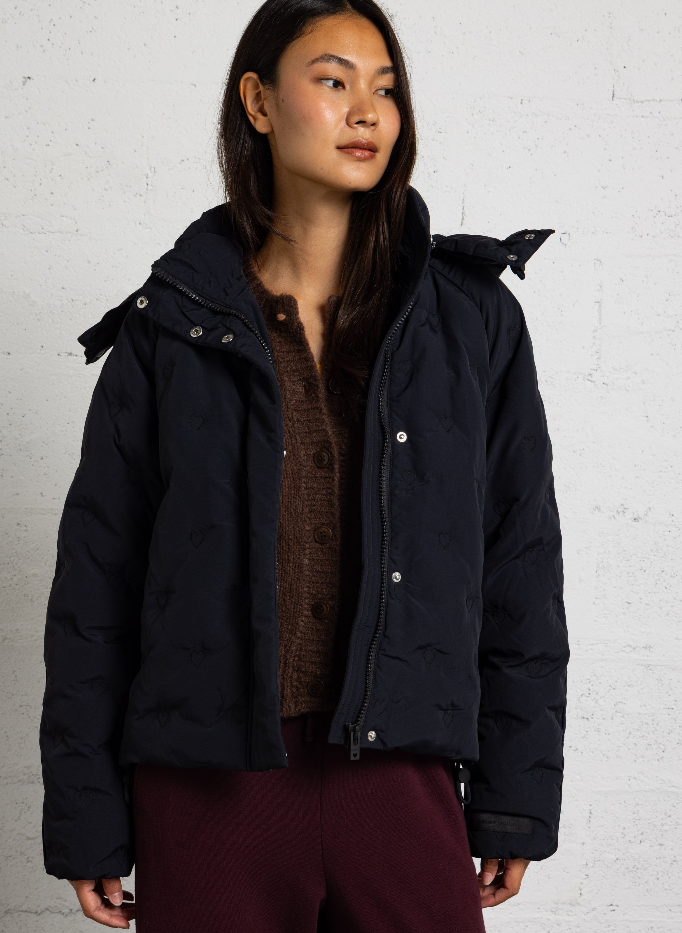 Jacke mit Stehkragen FABIENNE CHAPOT Schwarz