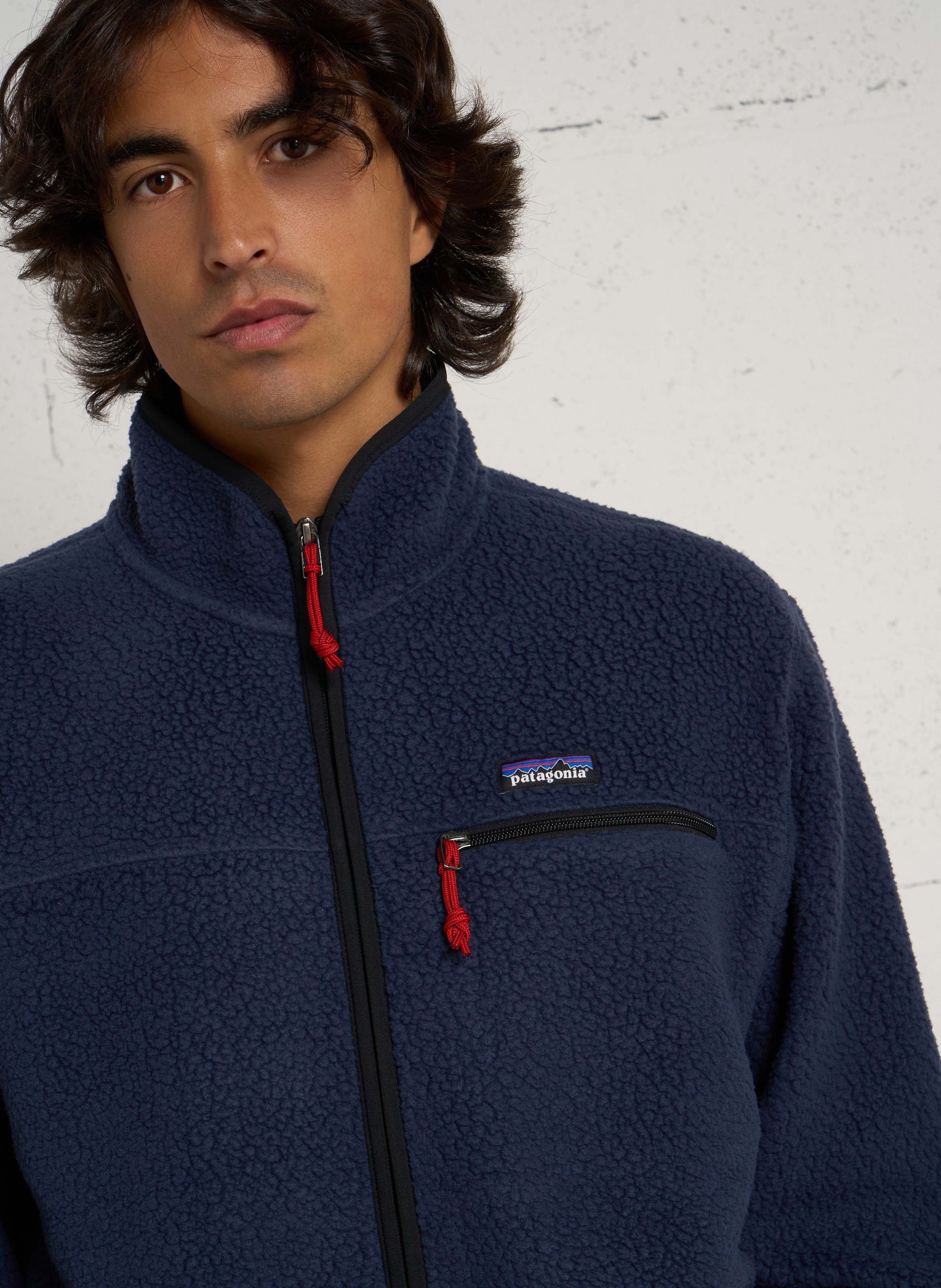 Oversize Fleece mit Stehkragen PATAGONIA Blau