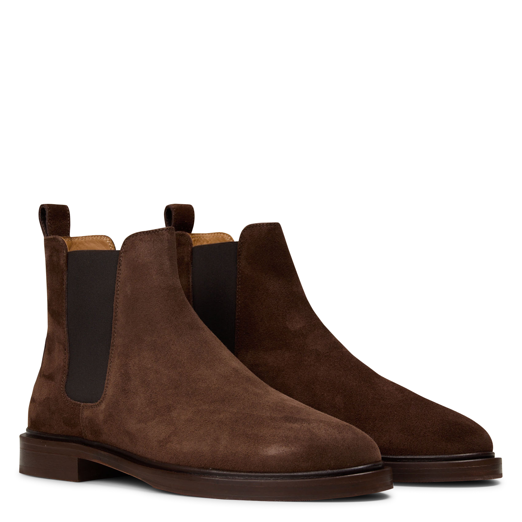 Leather ankle boots BOBBIES Brown