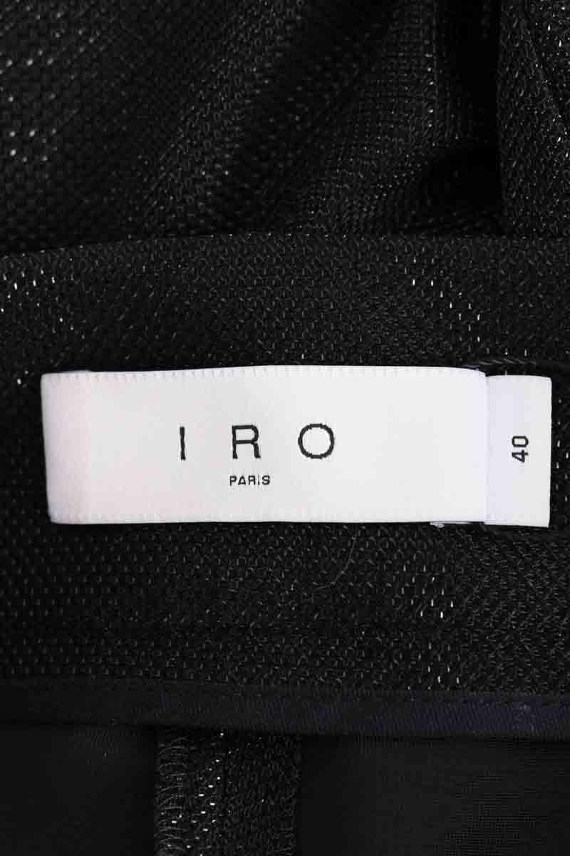 Straight-leg pants IRO - Seconde Main Black