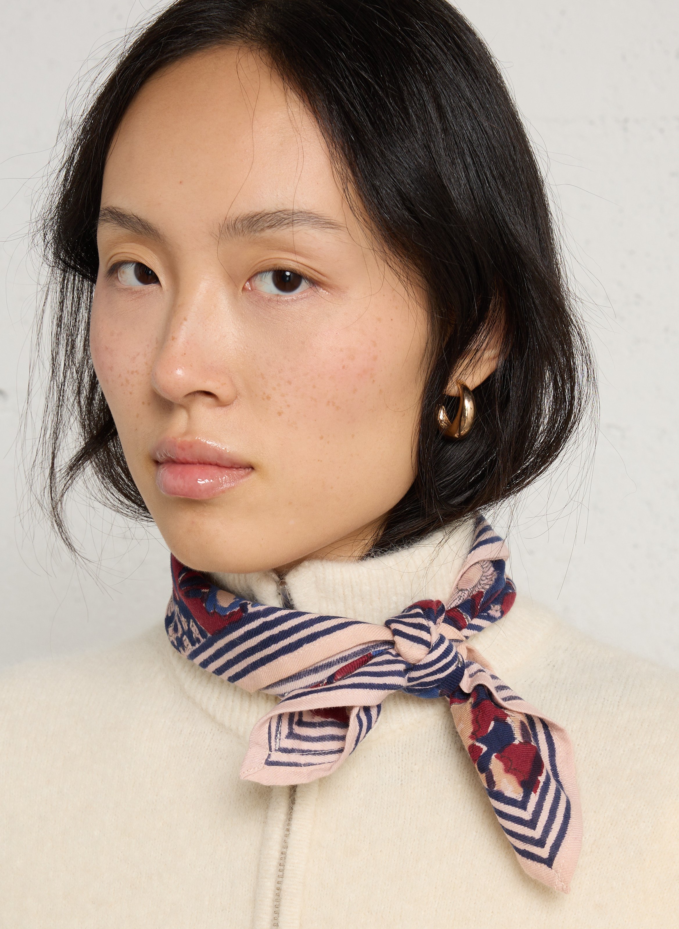 Foulard en coton APACHES COLLECTIONS Multicolore