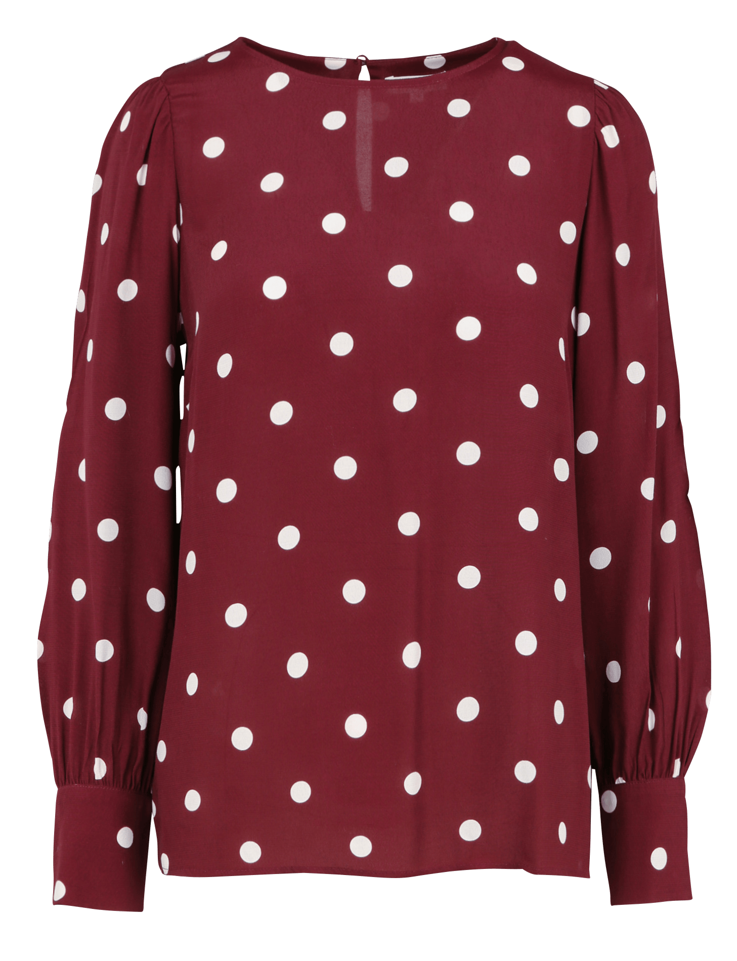 loft polka dot blouse