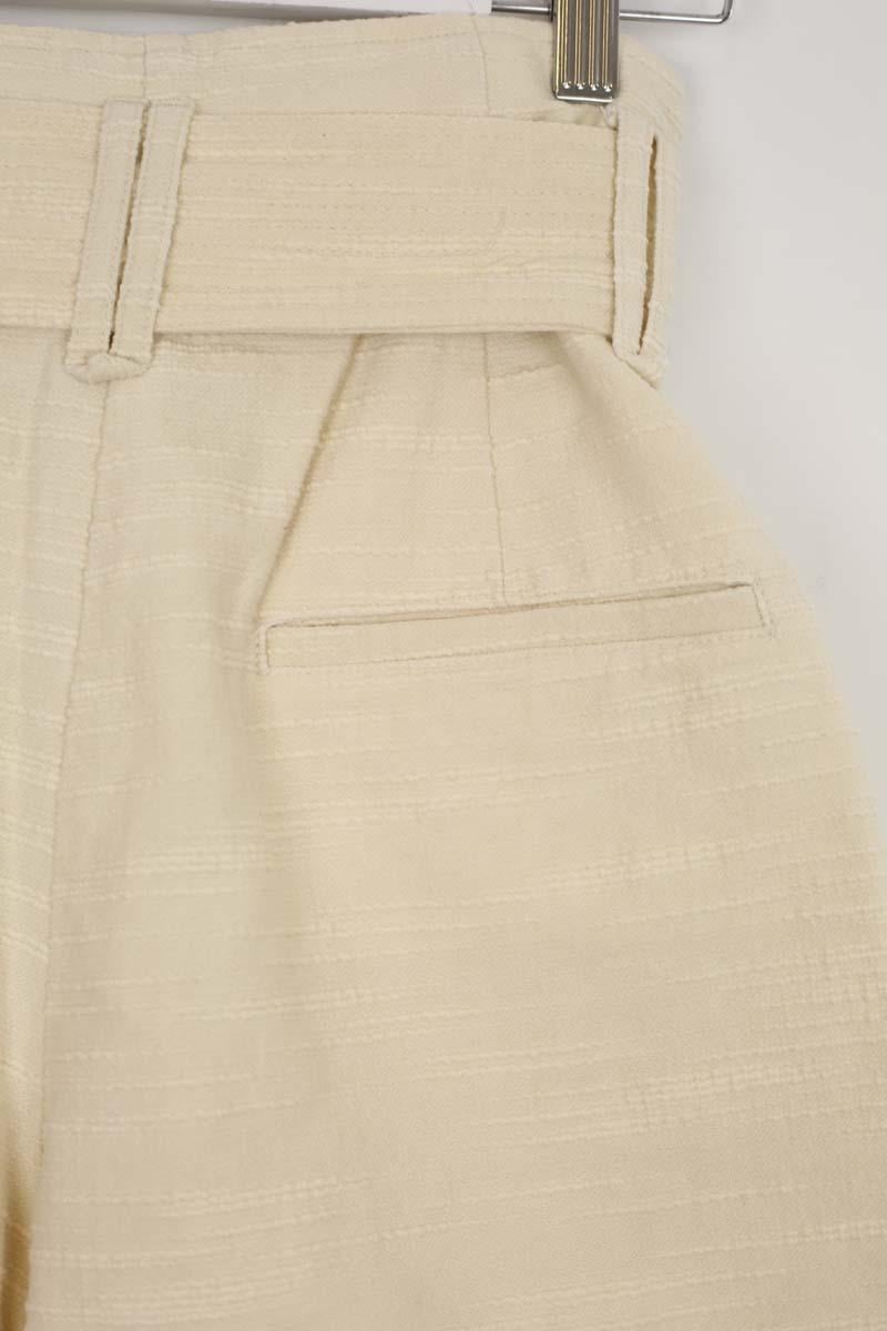 Cotton mini shorts SEZANE - Seconde main Beige