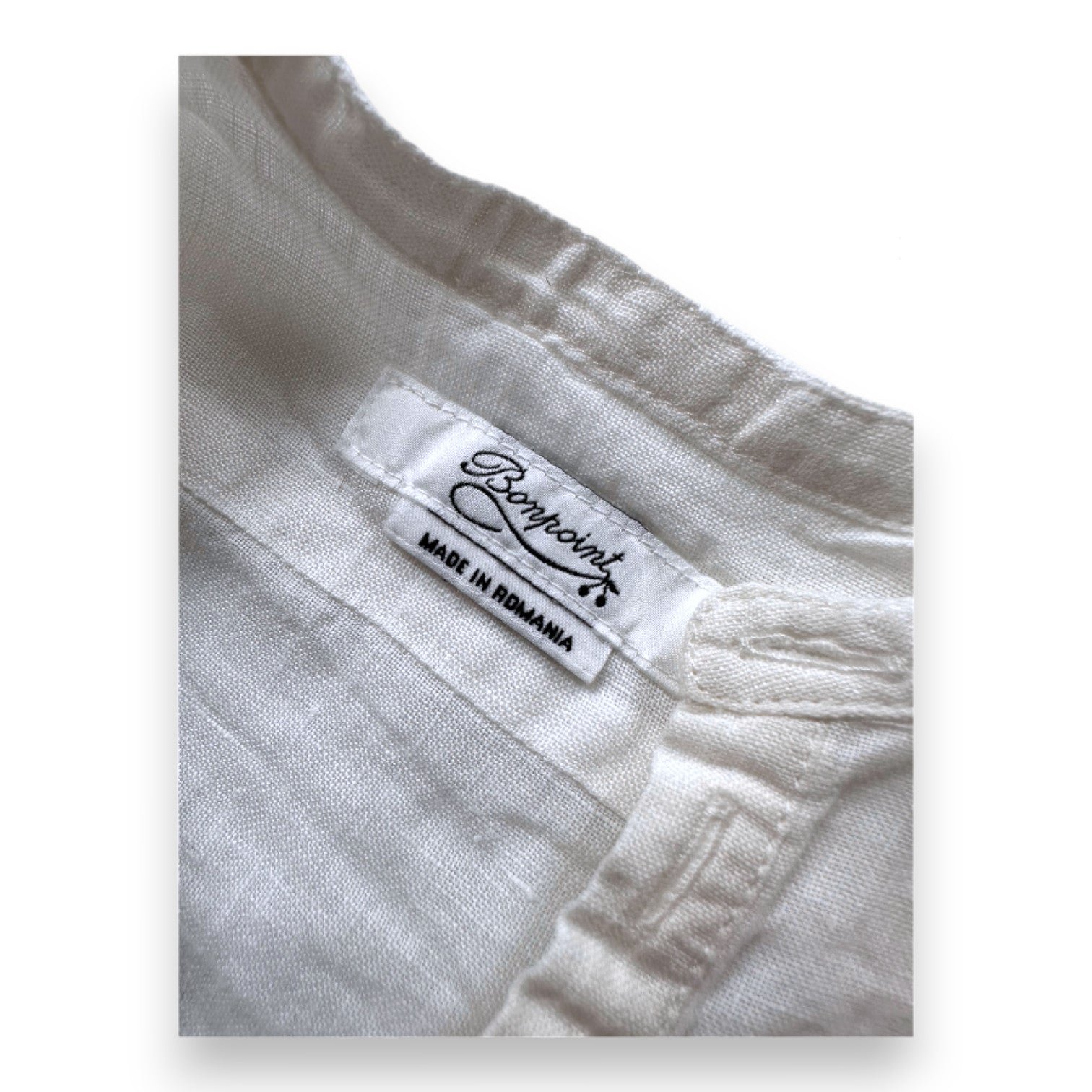 White baby blouse - 12 months BONPOINT - Seconde Main White