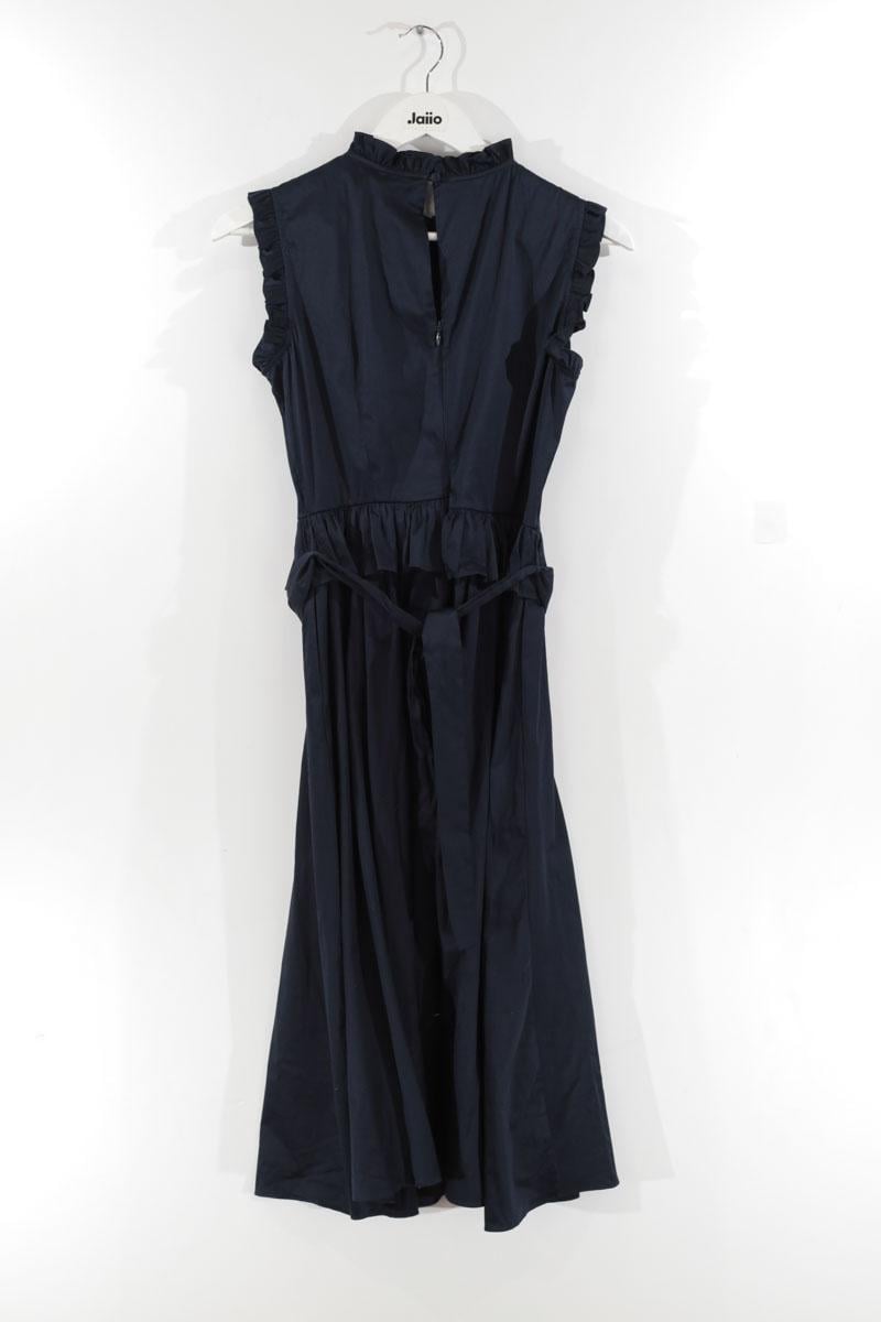 Cotton dress LK BENNETT - Seconde Main Blue