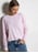 Round-neck cotton-blend sweater AMERICAN VINTAGE