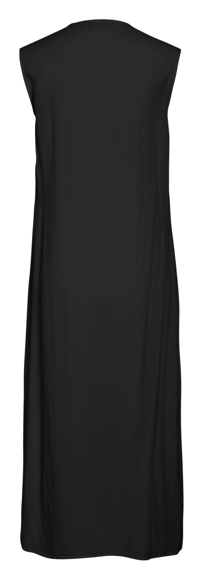 Robe midi col v VILA Noir