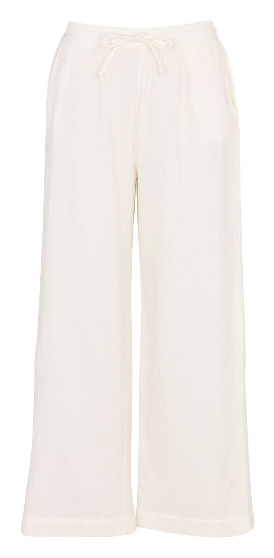 Wide cotton trousers  LA PETITE ETOILE Beige