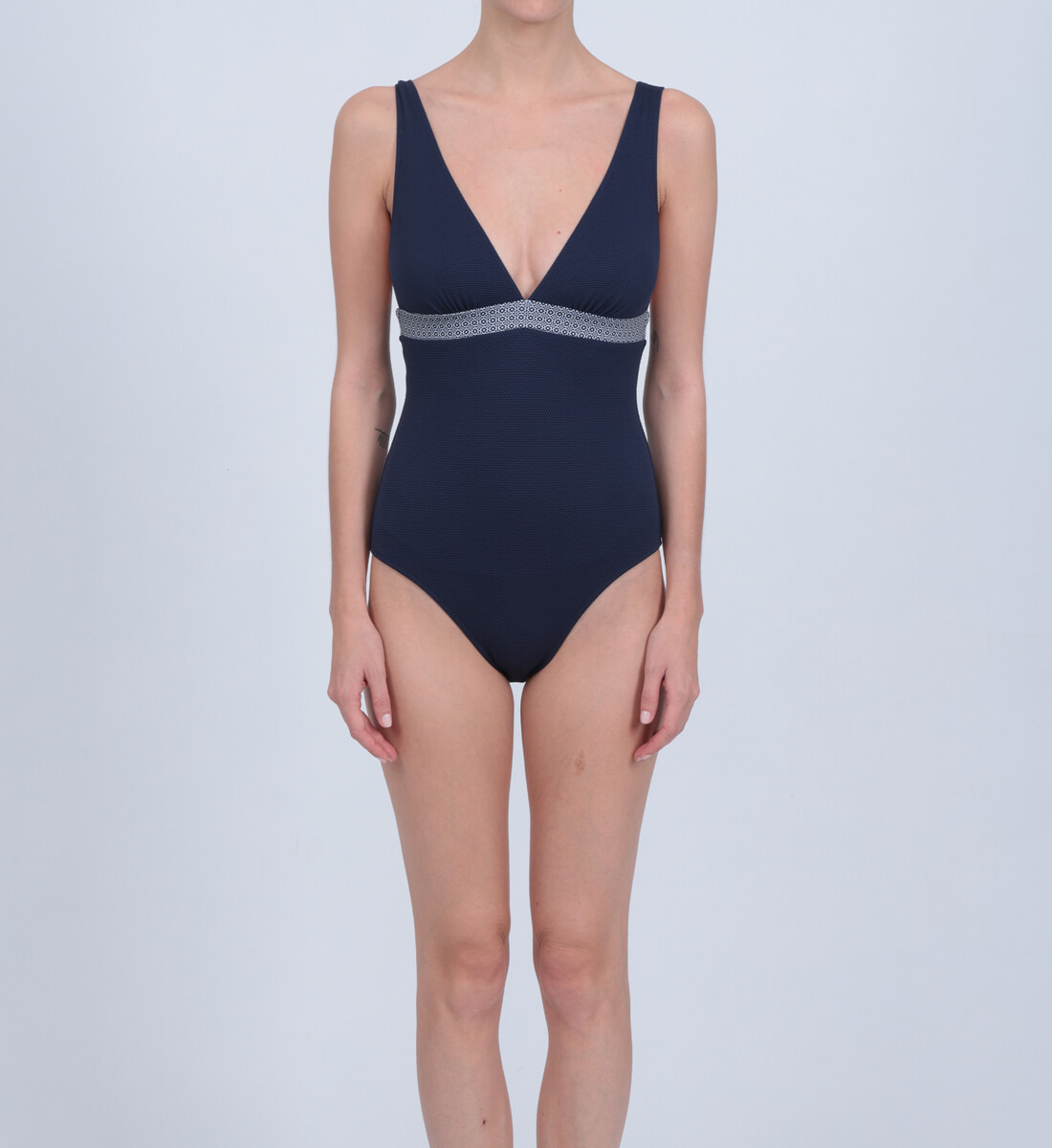 One-piece swimsuit - azulejos GILI'S Blue