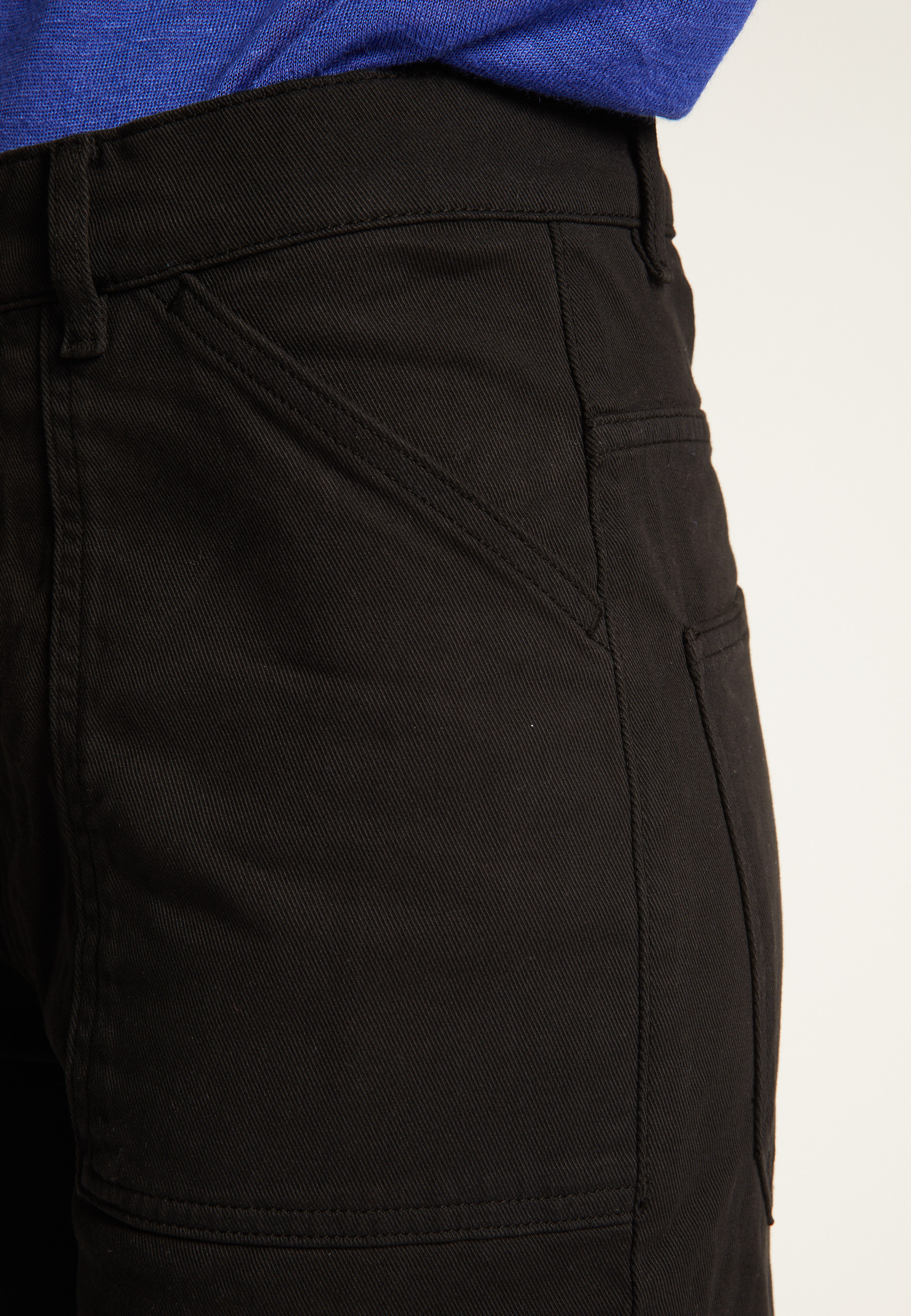 Cotton jeans MAISON MONTAGUT Black