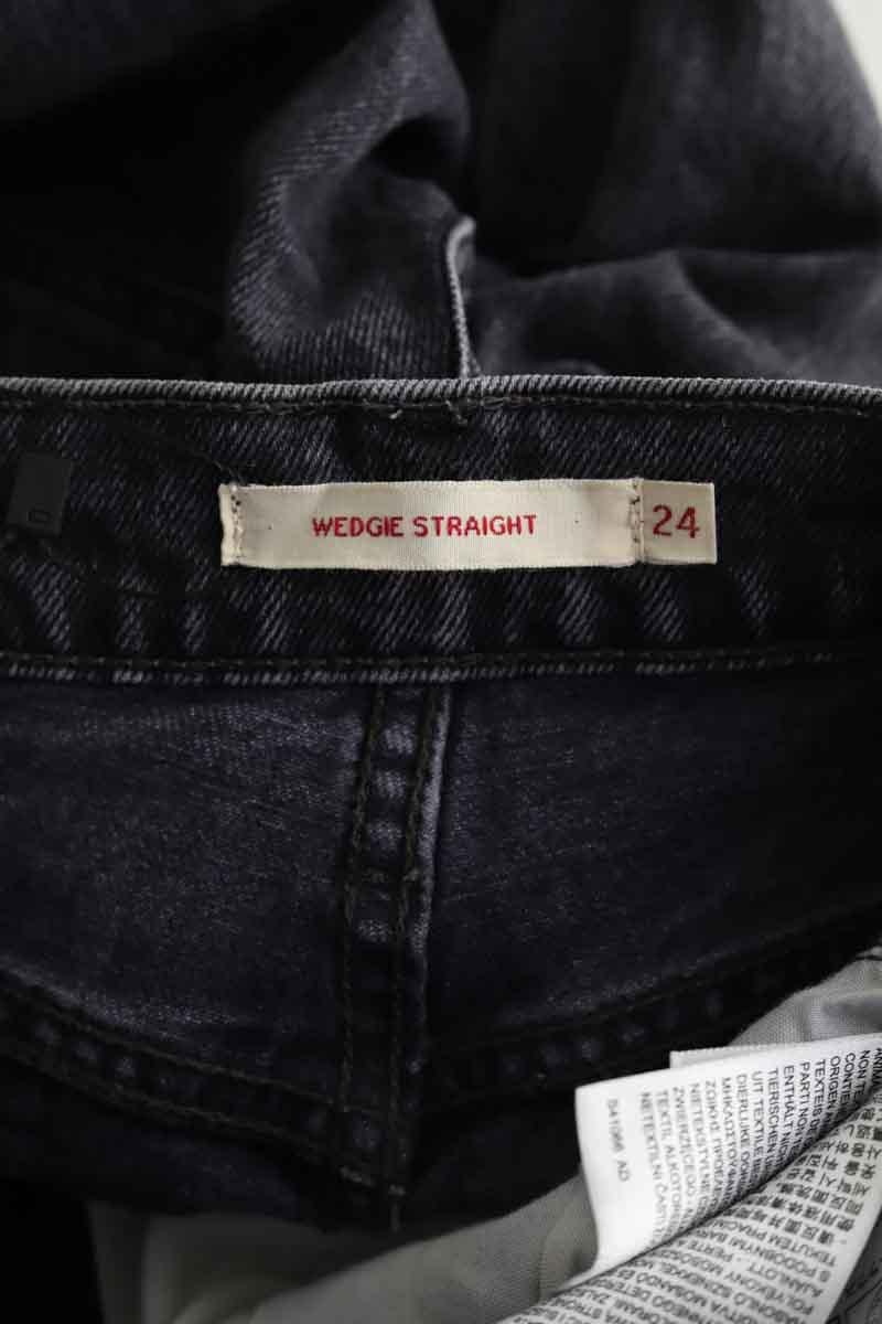 Cotton skinny jeans LEVI'S - Seconde main Grey