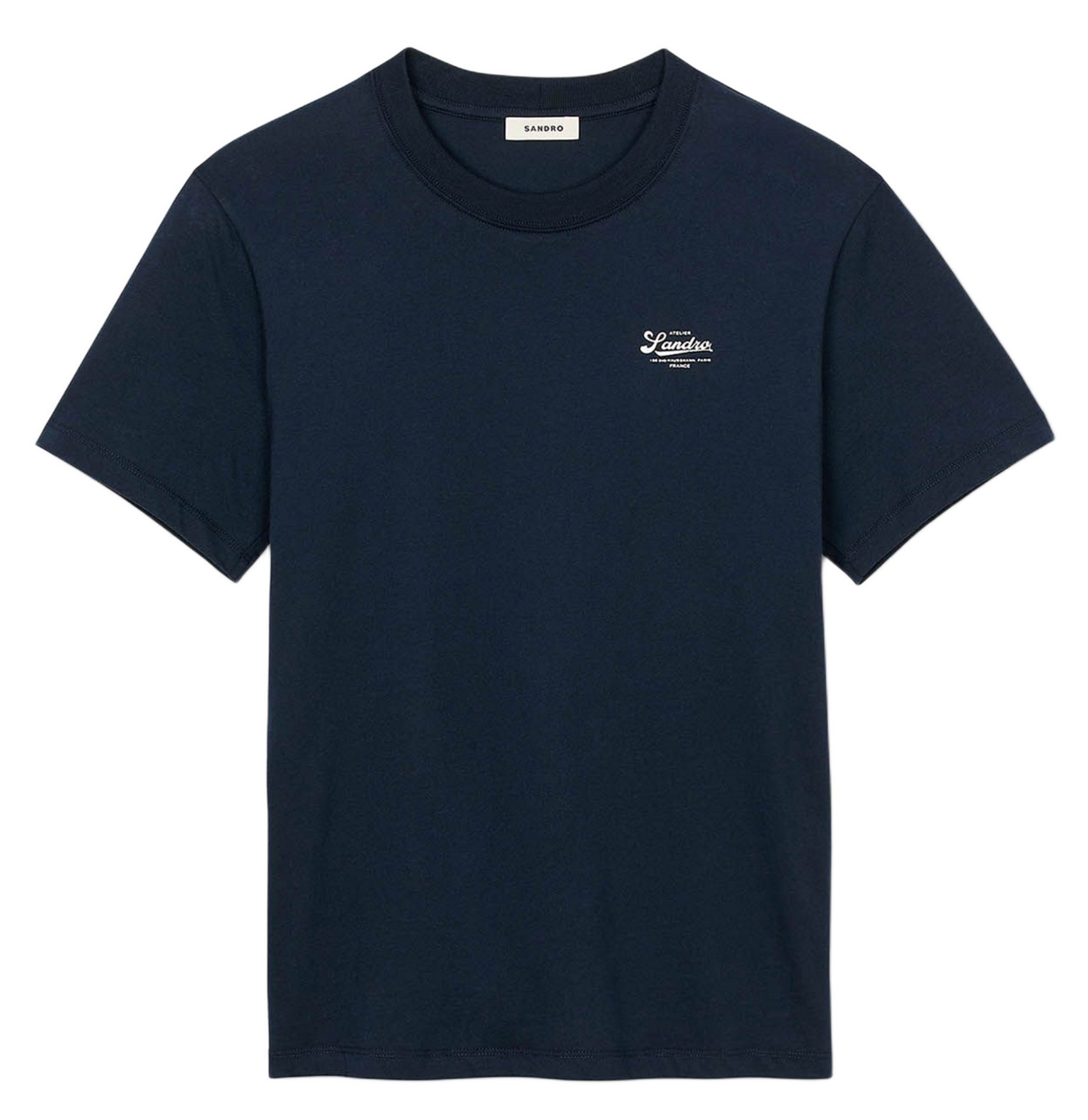 Camiliday round-neck sleeveless cotton top SANDRO Blue