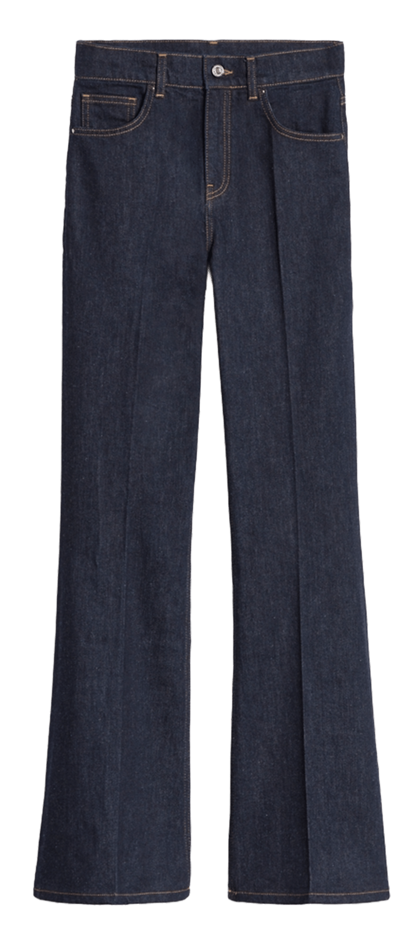 Flared jeans met verwassen look VANESSA BRUNO Blauw
