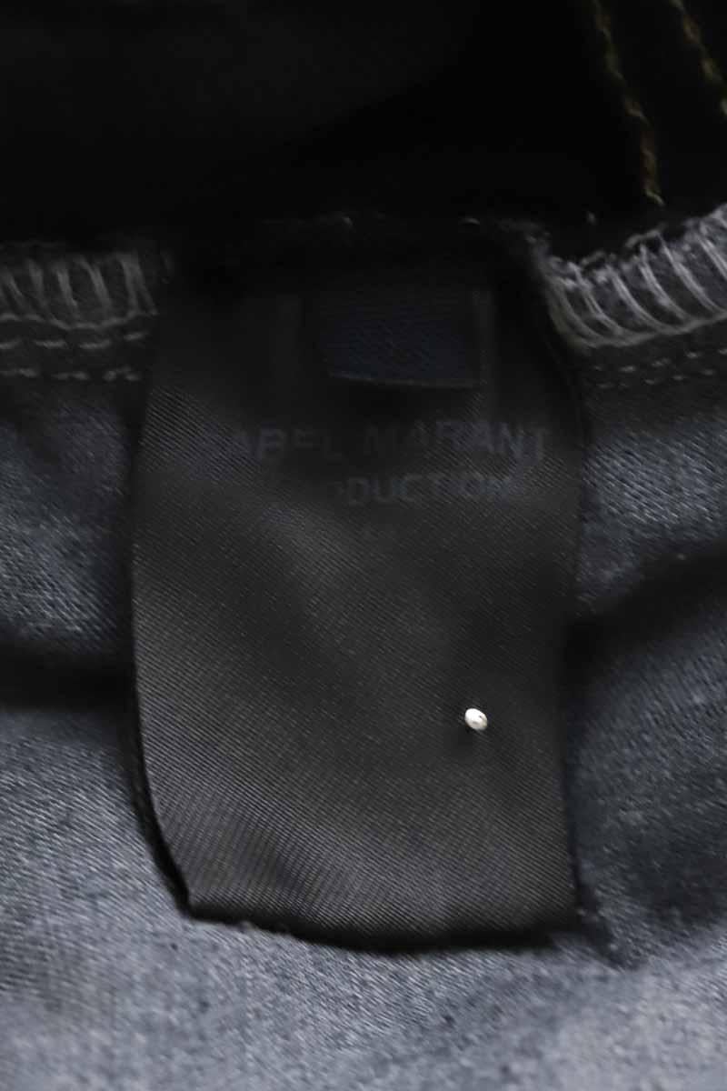 Cotton straight jeans ISABEL MARANT - Seconde Main Black