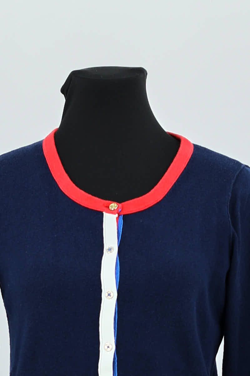 Cardigan TOMMY HILFIGER - SECONDE MAIN Blue