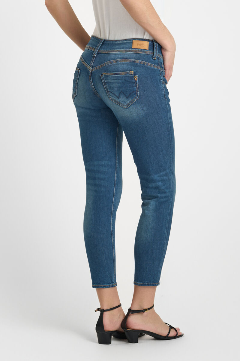 Skinny 7/8th length pulp jeans LE TEMPS DES CERISES Blue