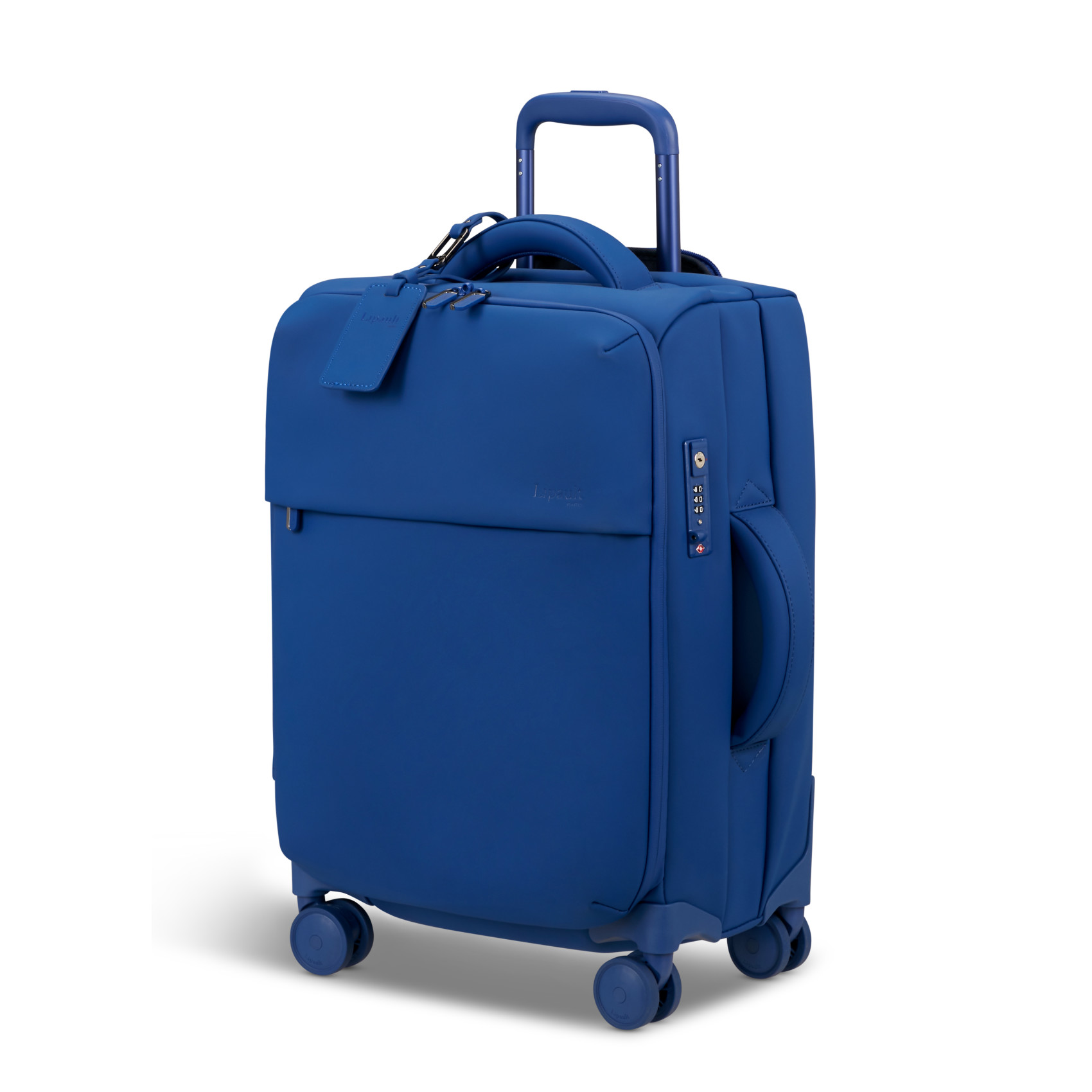 Lost in Berlin 4-wheel carry-on suitcase size S LIPAULT Blue