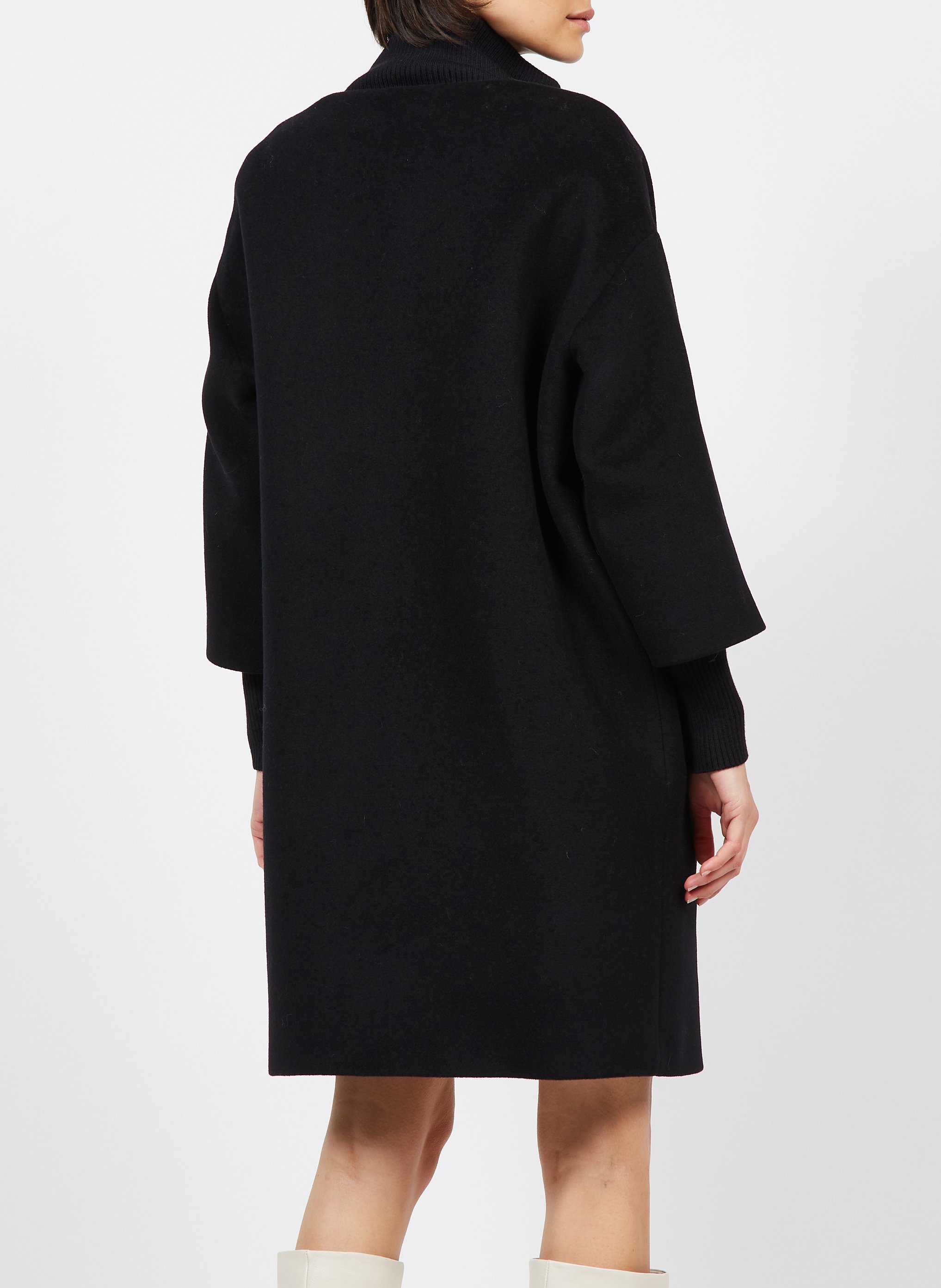 Wool-blend coat MAISON 123 Black