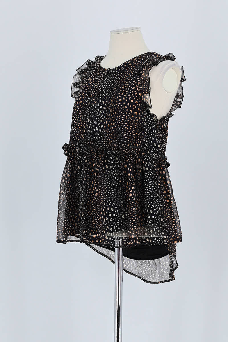 Azawood sleeveless top HEIMSTONE - Seconde Main Black