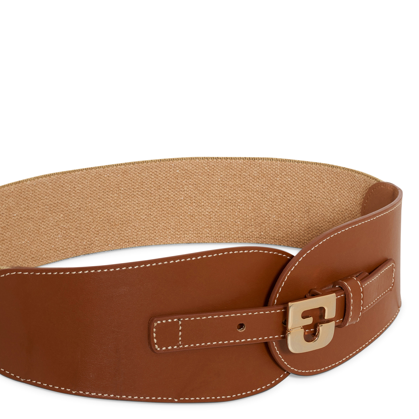 - Gespsluiting. - Breedte: 3 cm.  GERARD DAREL Bruin