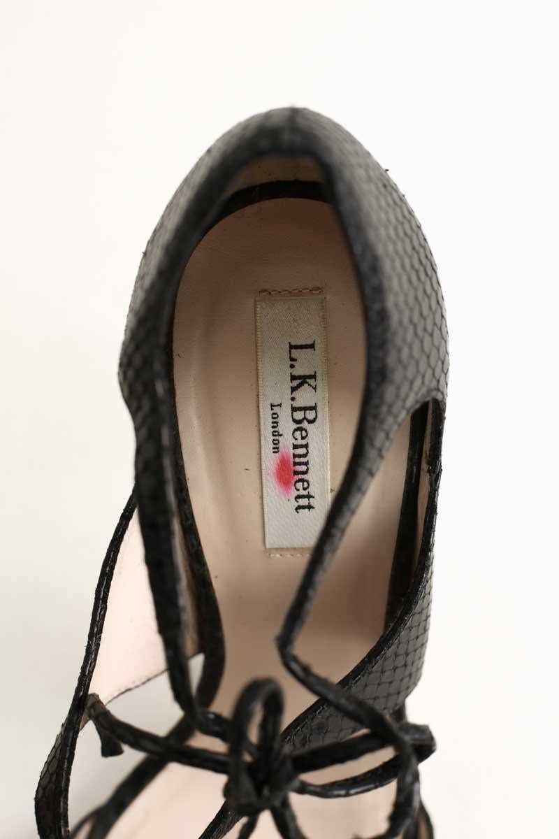 Sandales LK BENNETT - Seconde Main Noir