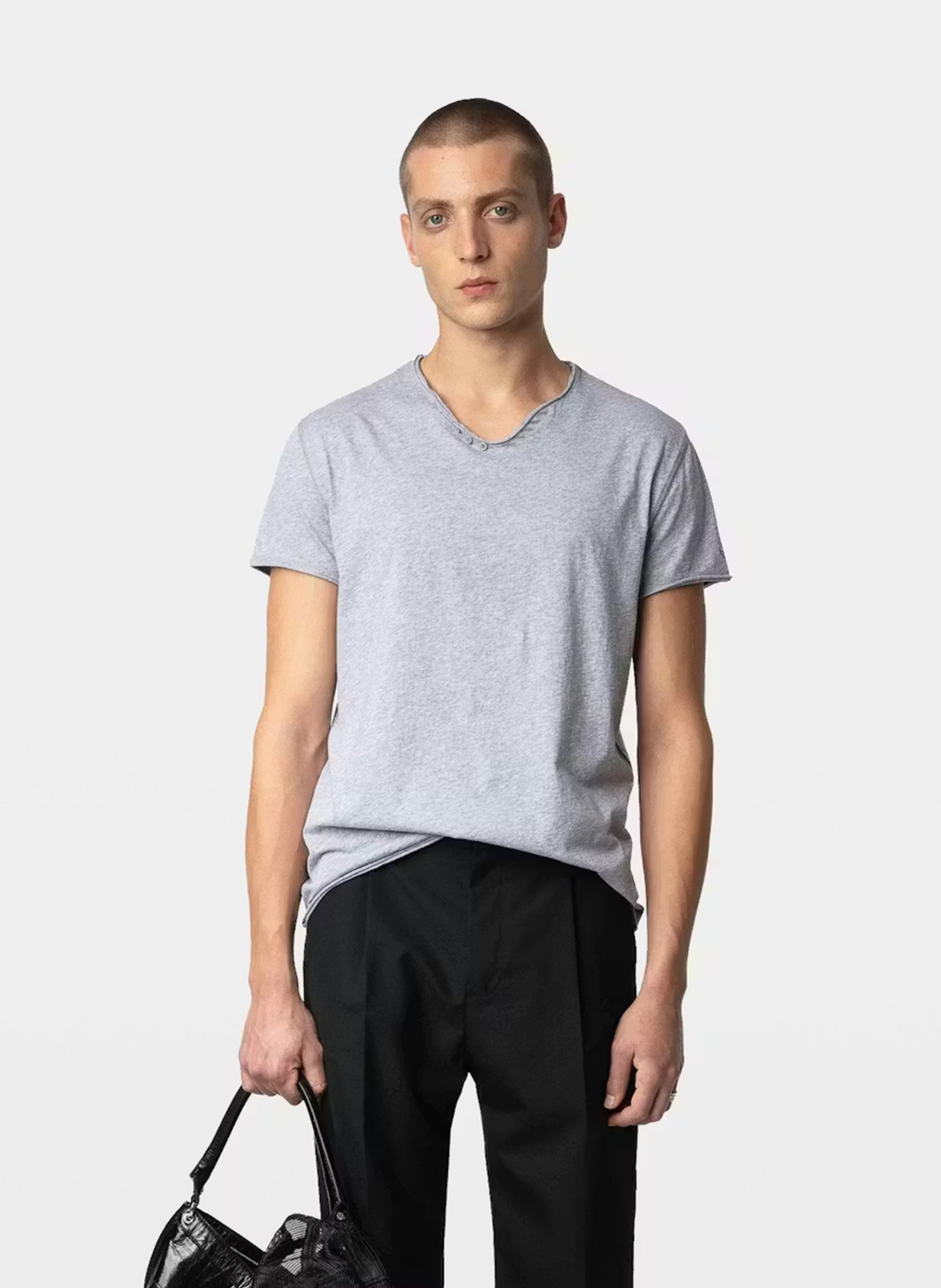 Tee-shirt droit en coton bio ZADIG&VOLTAIRE