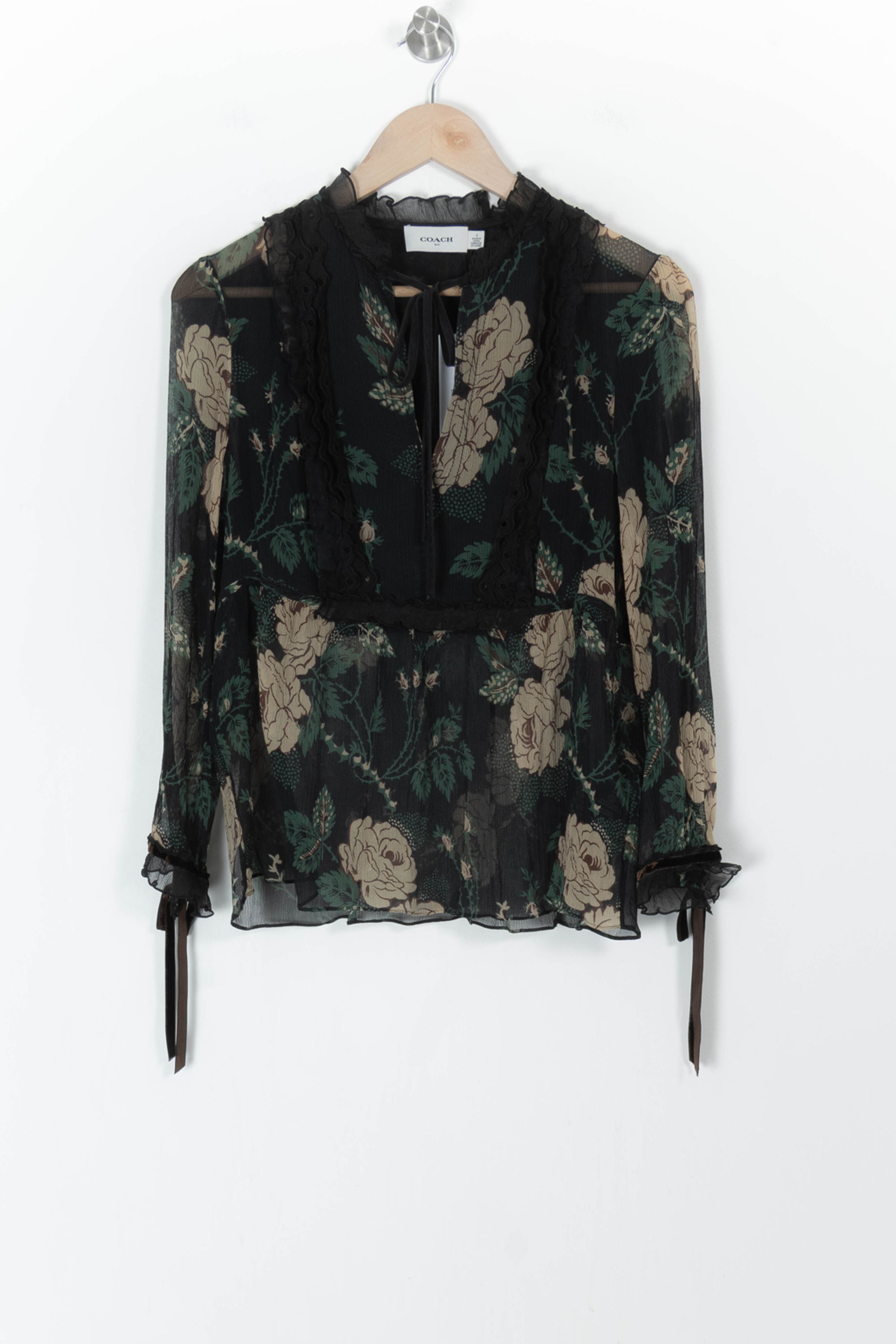 Blouse COACH - Seconde Main Black
