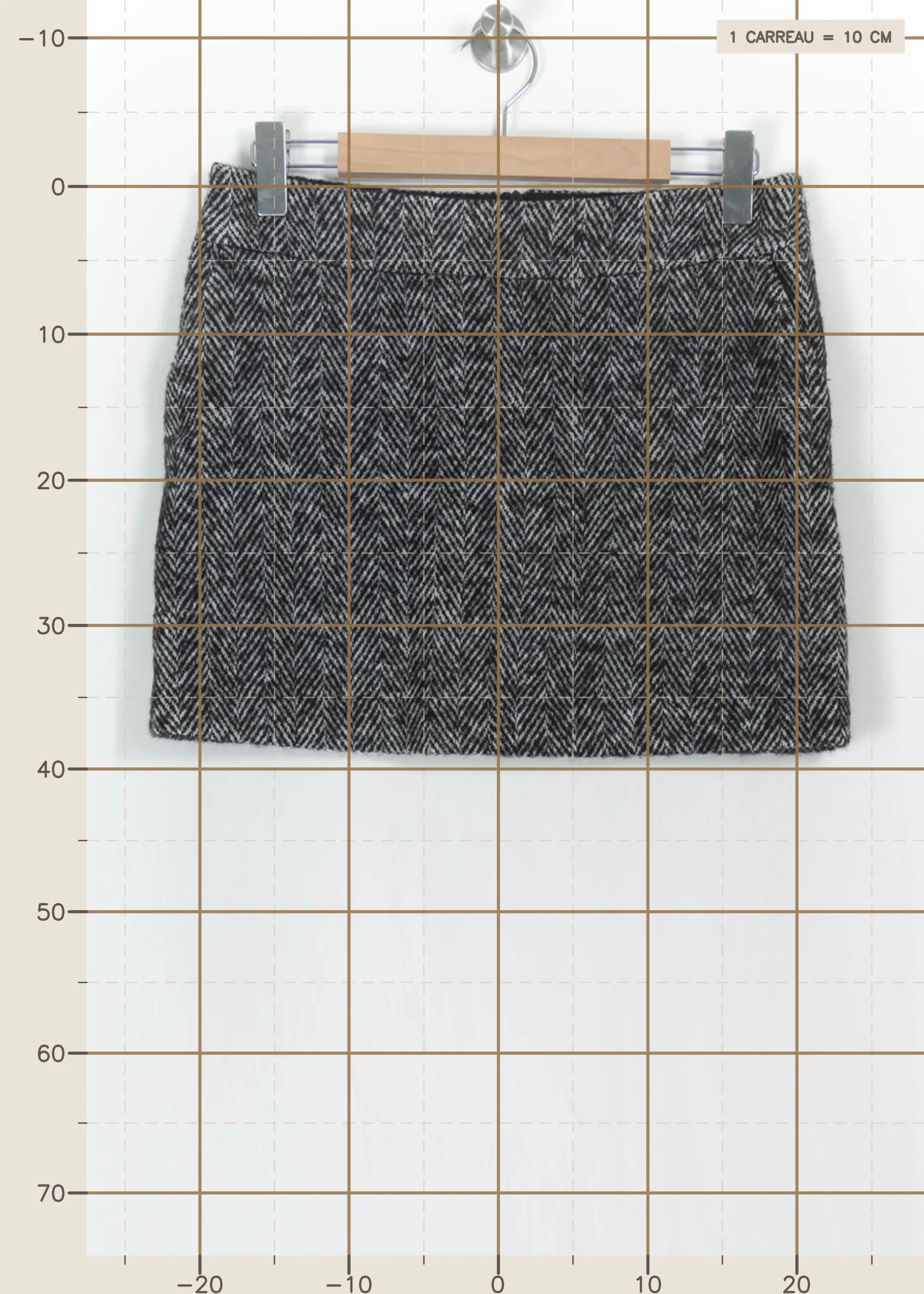 Short & midi skirt COMPTOIR DES COTONNIERS - Seconde main Grey