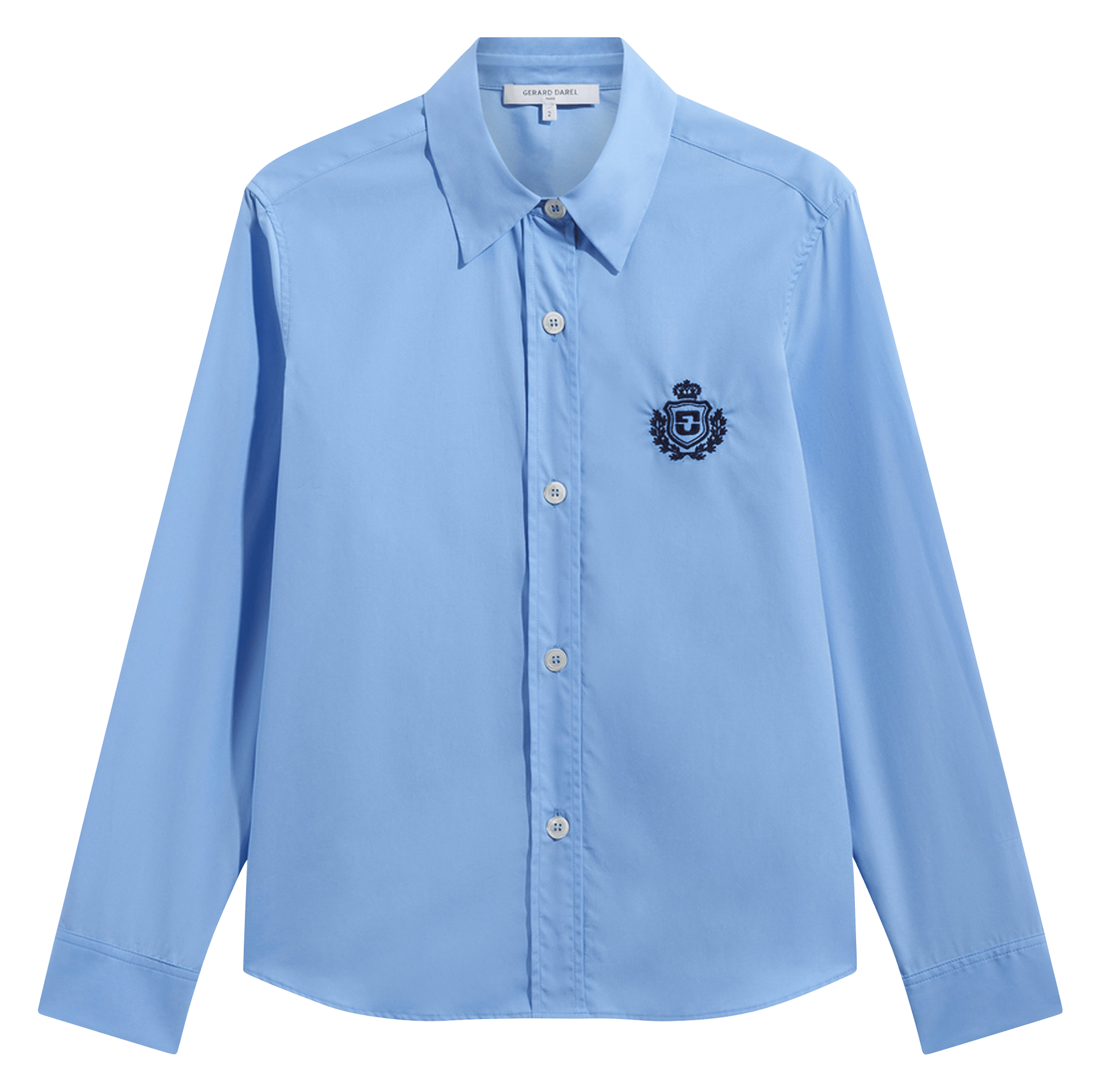 Baumwollhemd GERARD DAREL Blau