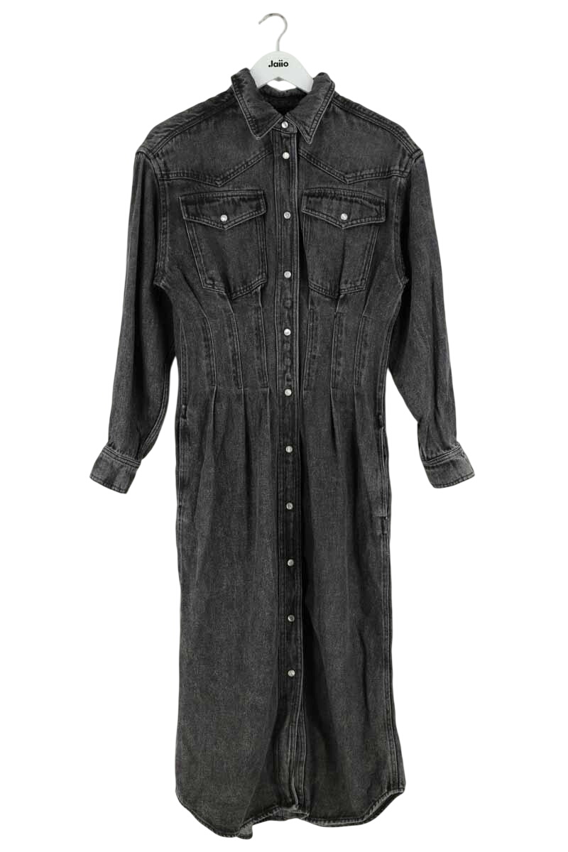 Robe ISABEL MARANT ÉTOILE - SECONDE MAIN Gris