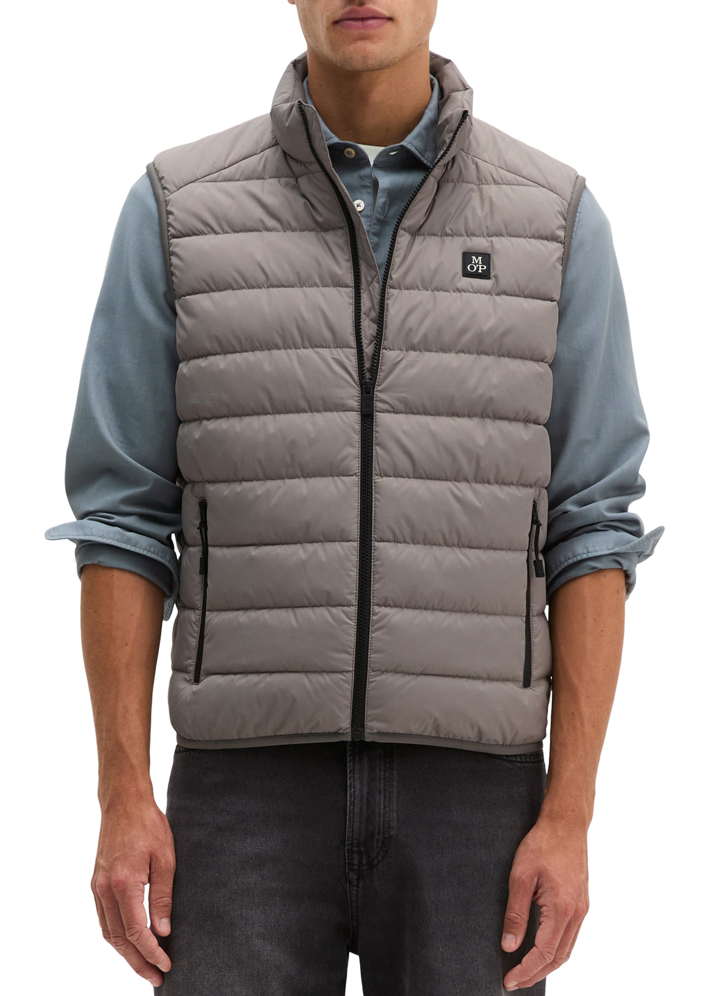Bodywarmer met opstaande kraag MARC O'POLO Grijs