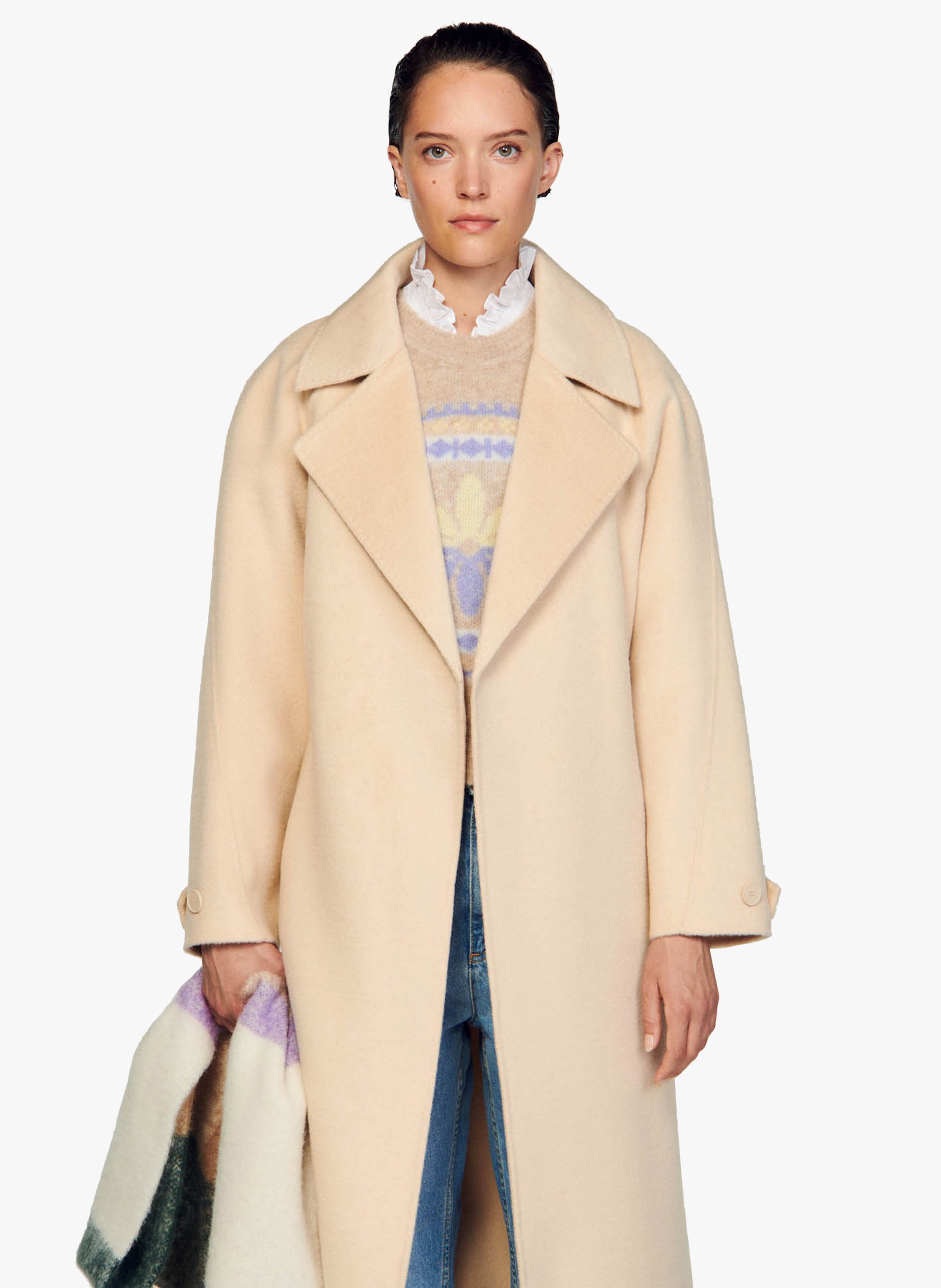 Trench coat sandro femme hot sale