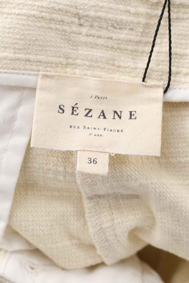 Cotton mini shorts SEZANE - Seconde main Beige