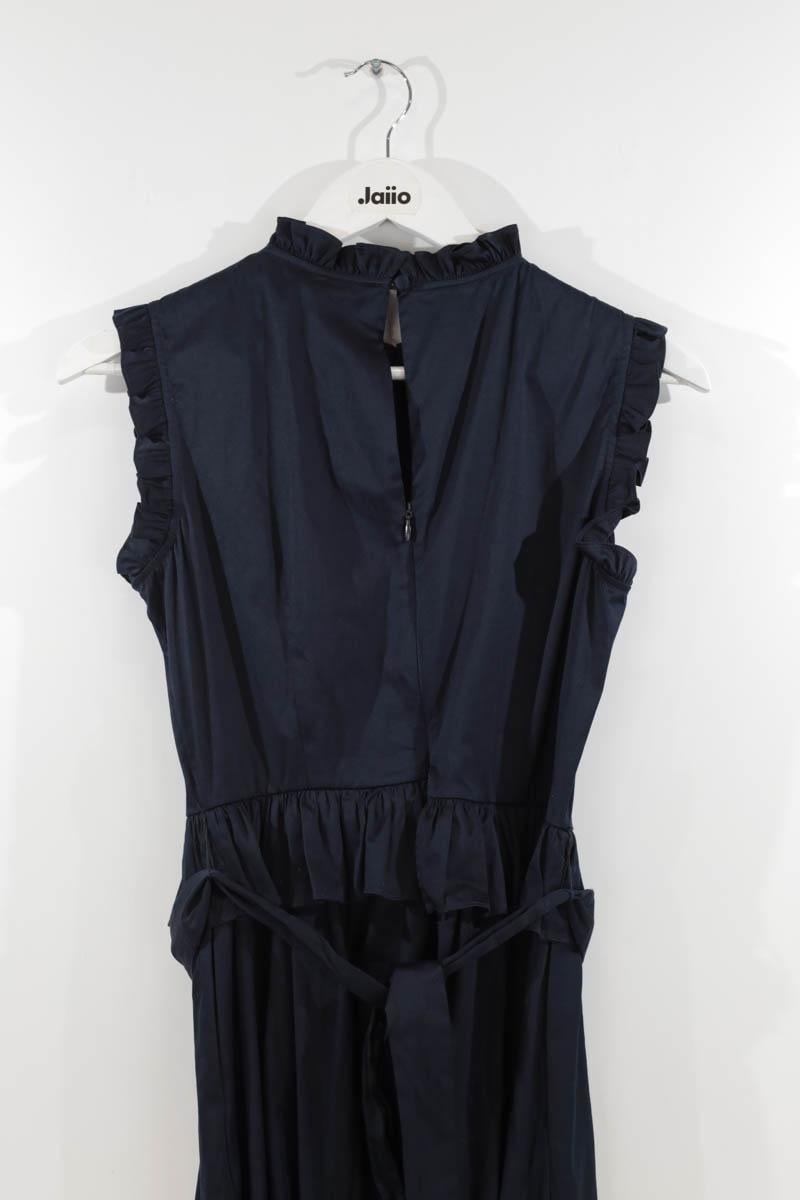 Cotton dress LK BENNETT - Seconde Main Blue