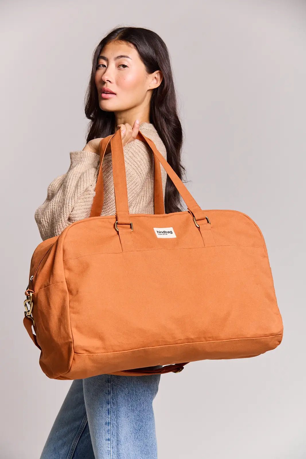 Cotton travel bag HINDBAG Orange