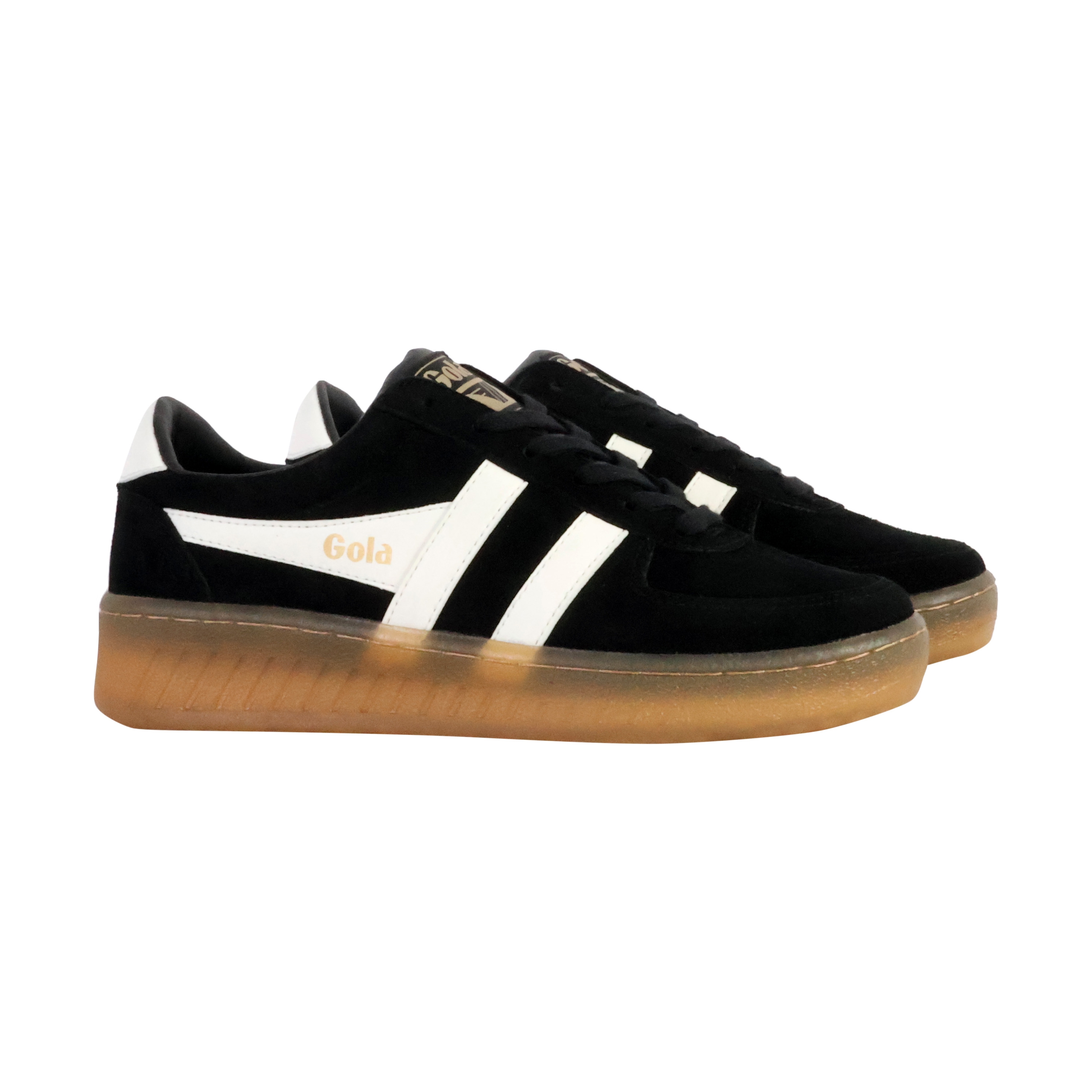 Low leather sneaker grandslam suede GOLA Black