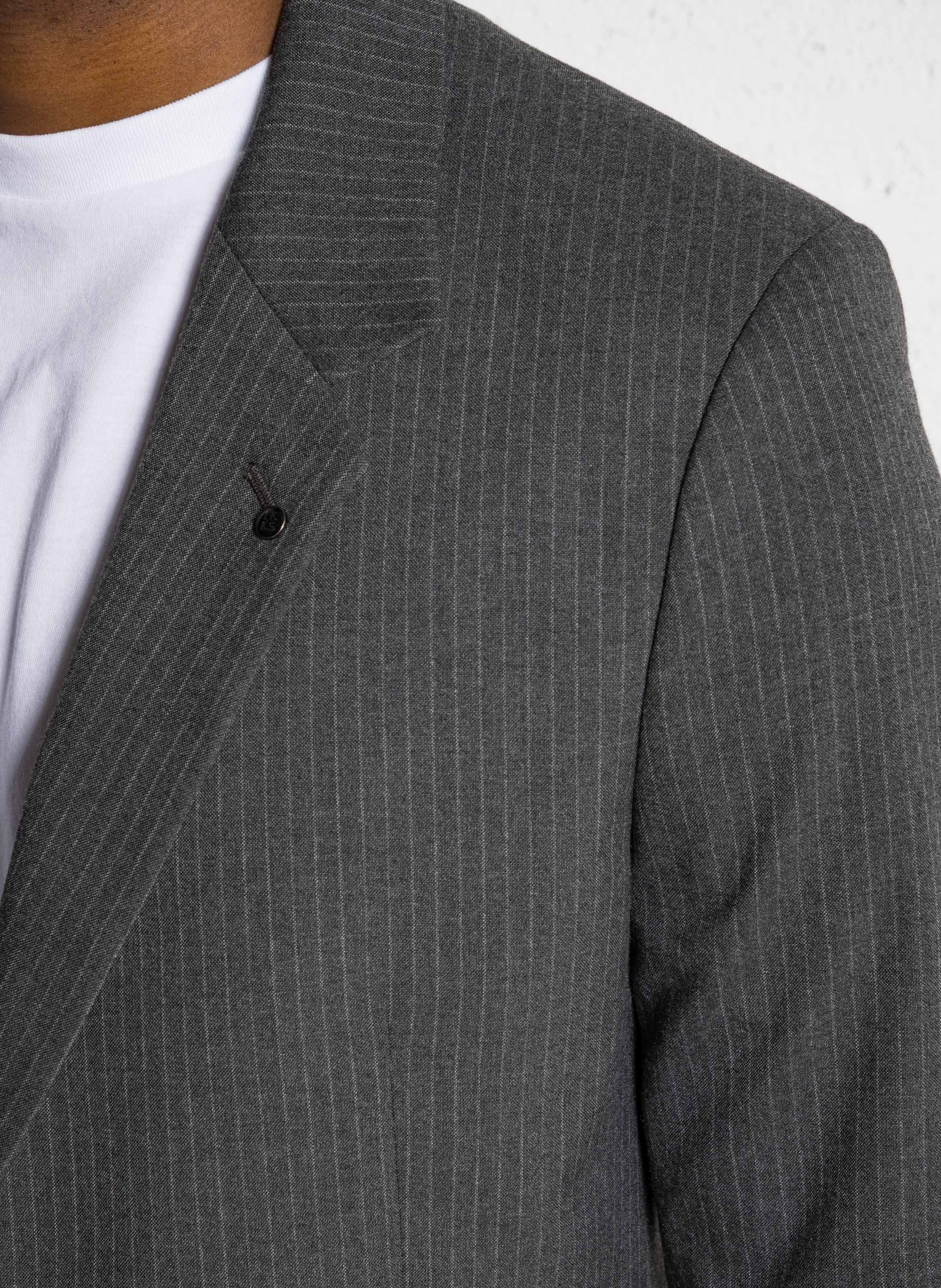 Striped suit jacket IKKS Grey