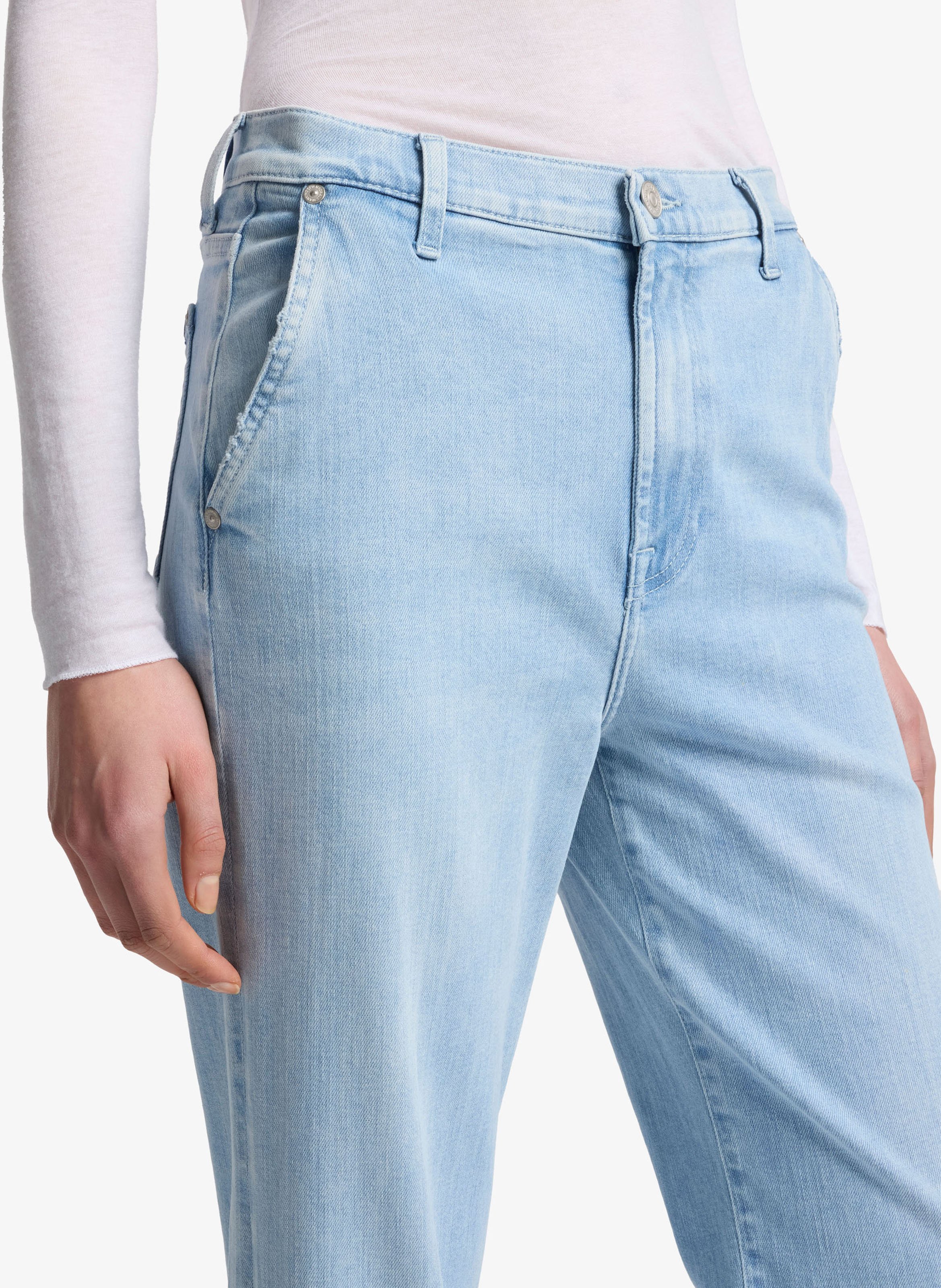 Boot-cut jeans 7 FOR ALL MANKIND Blauw