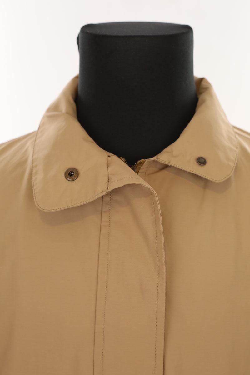 Beige jacket MONCLER - Seconde Main Beige