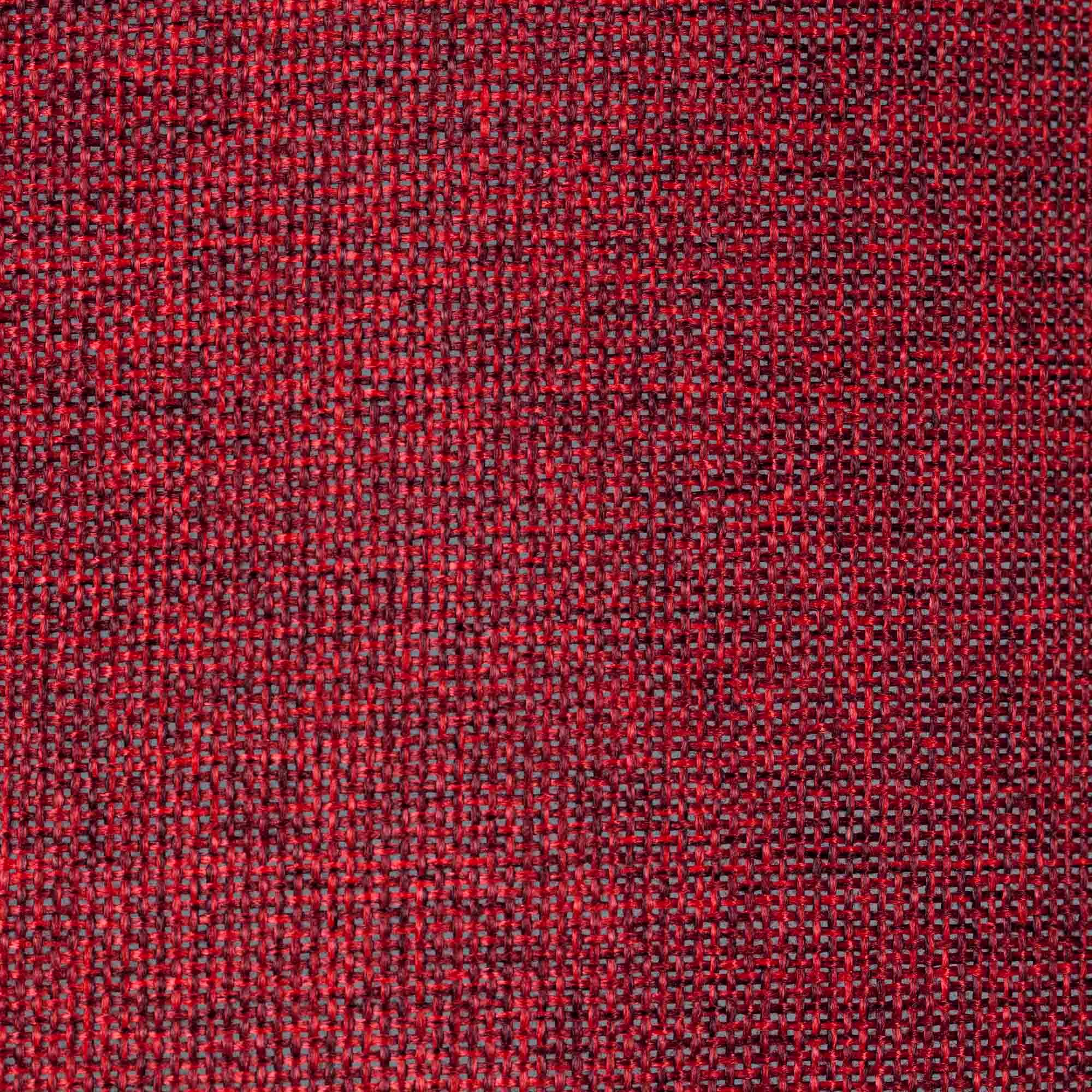 Curtain with gathered ribbon trim MADURA Red